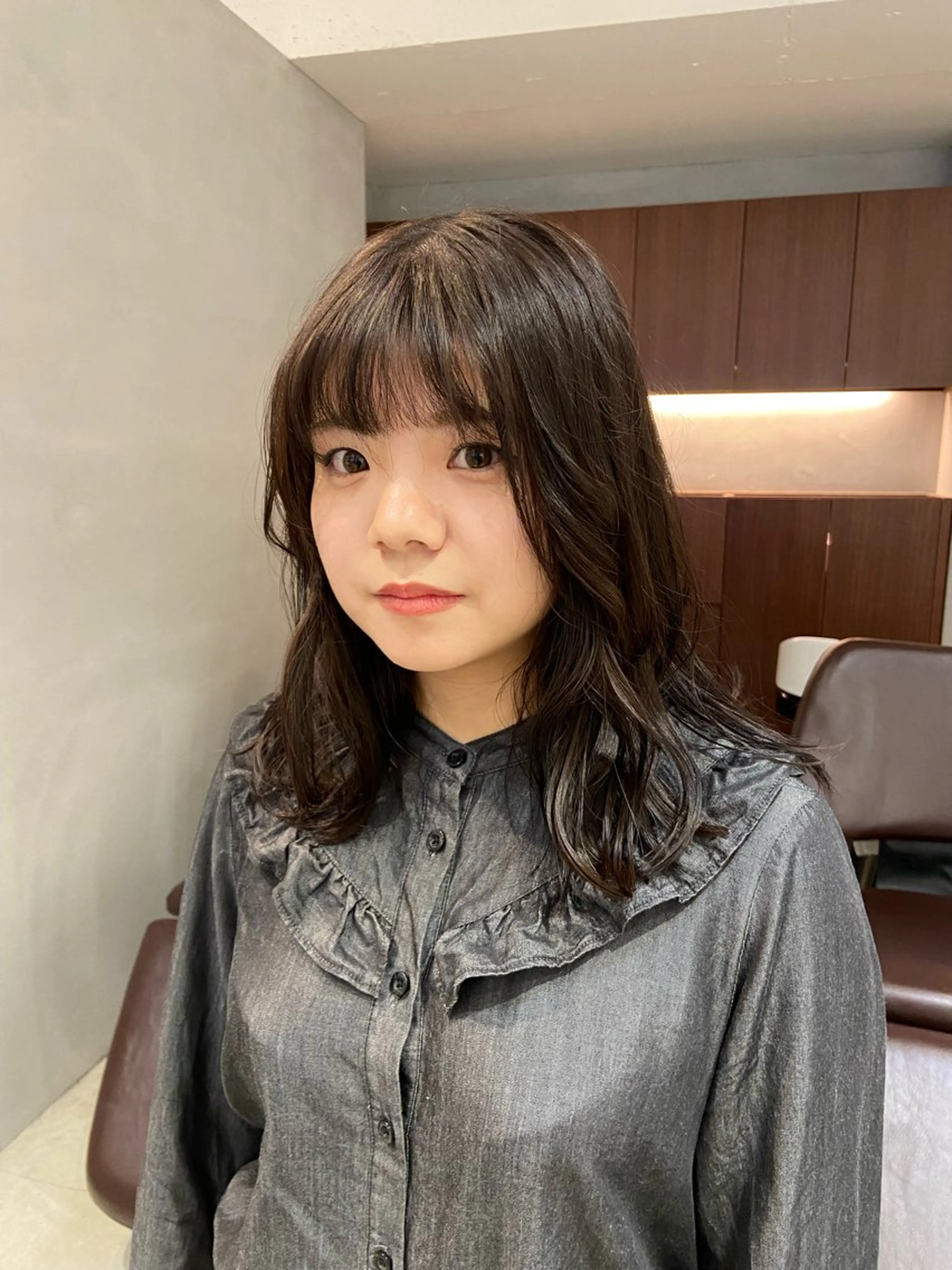 ロング カラー アッシュ ベージュカラー トリートメント Loave所属・ボブカット/岩倉 稜真のヘアスタイル