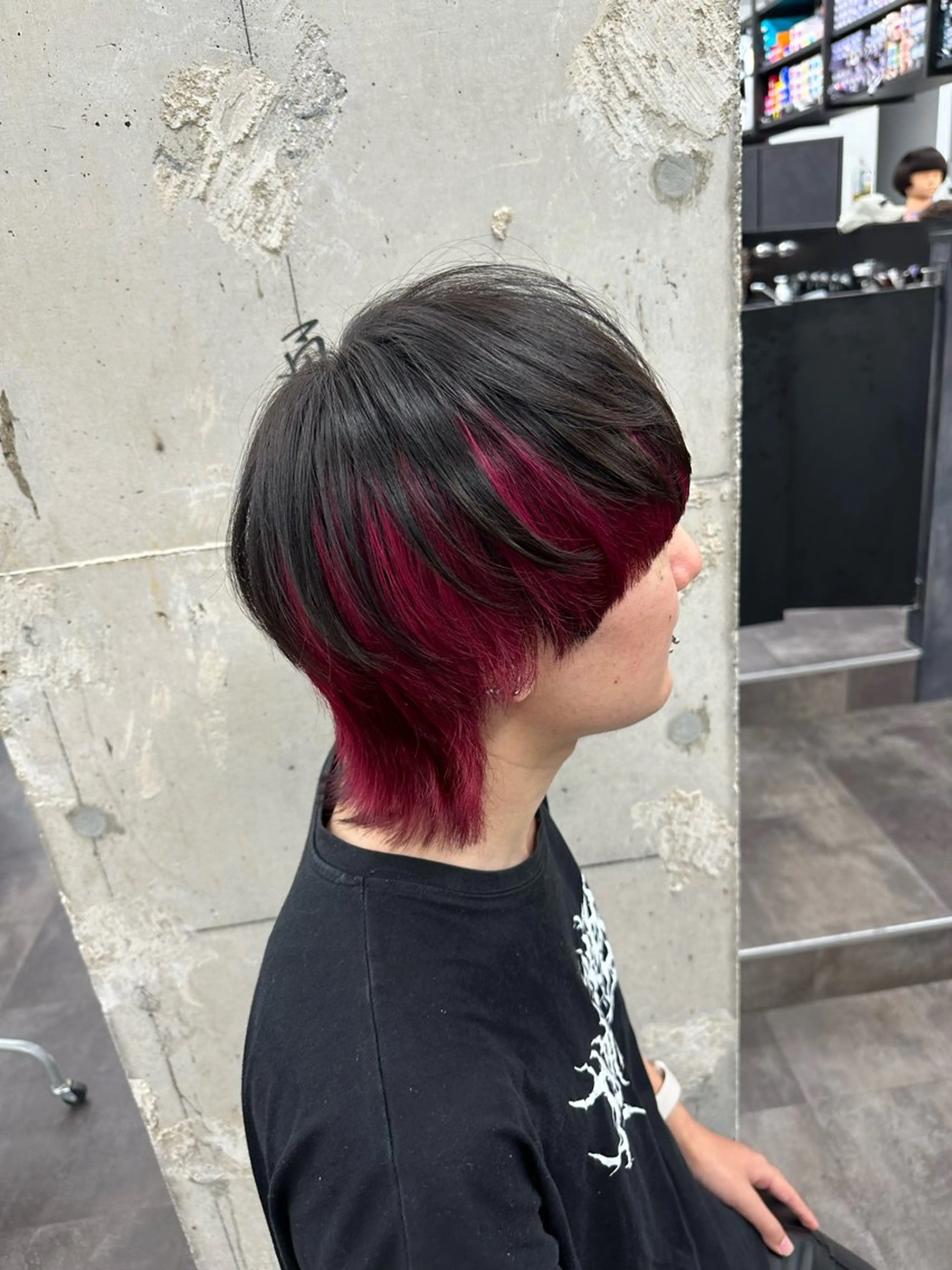 ショート カラー 糸賀 蒼天のヘアスタイル