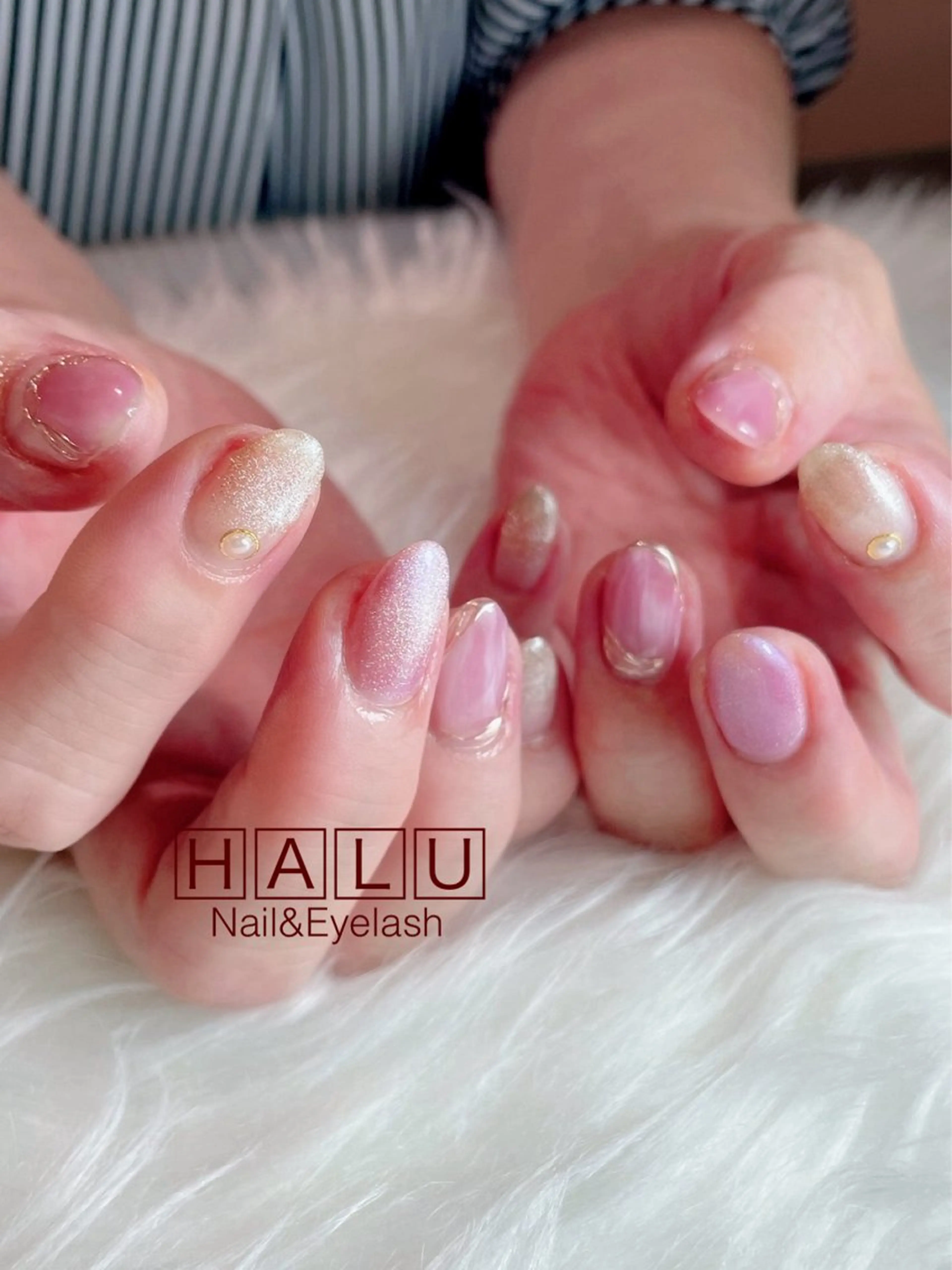 ネイル マグネットネイル HALU ハルのネイルデザイン