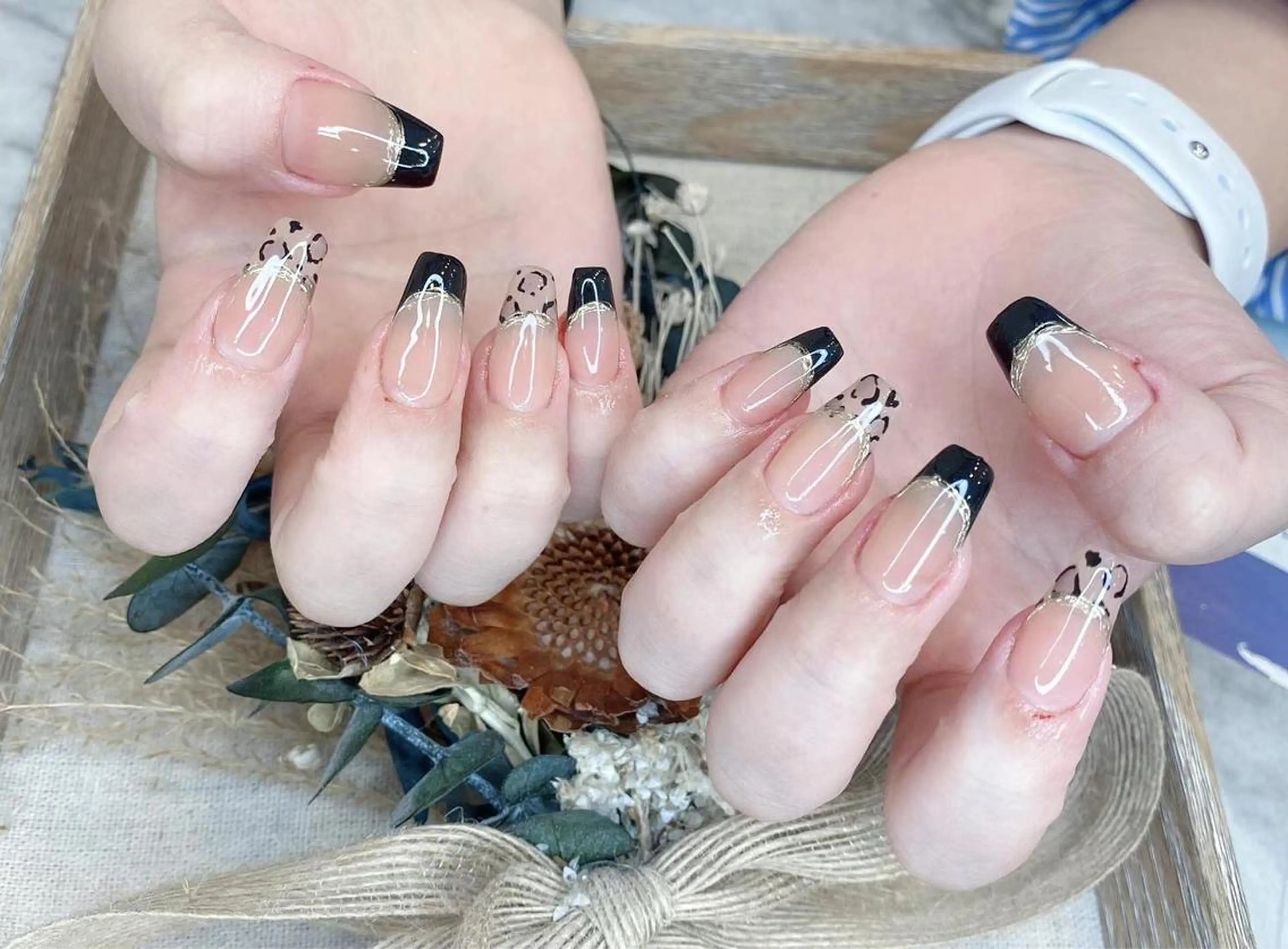 ネイル カジュアル フレンチネイル Babarla　Nail　Salon所属・babarla Nailのネイルデザイン