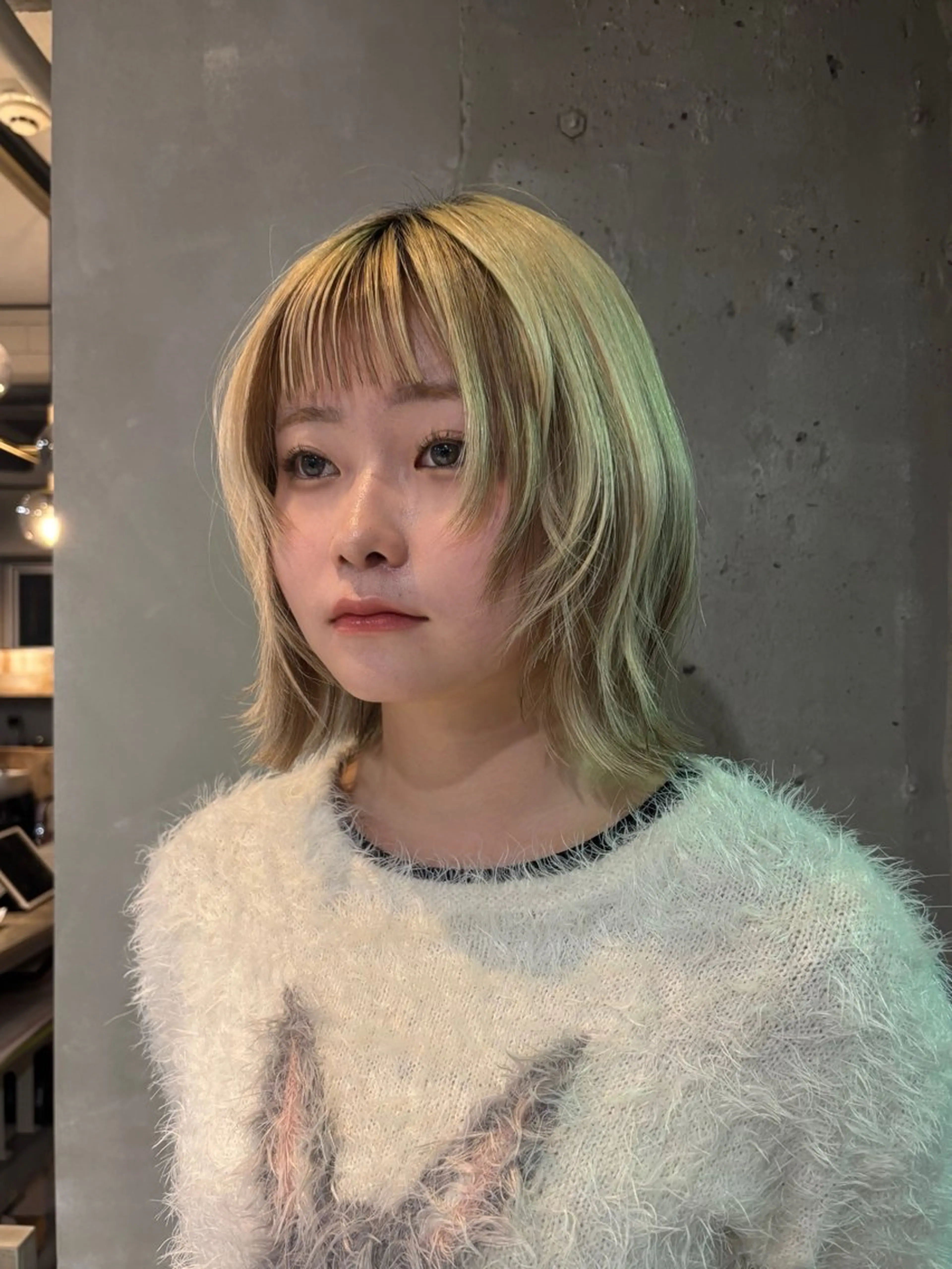 ミディアム 岩間 ゆいこのヘアスタイル