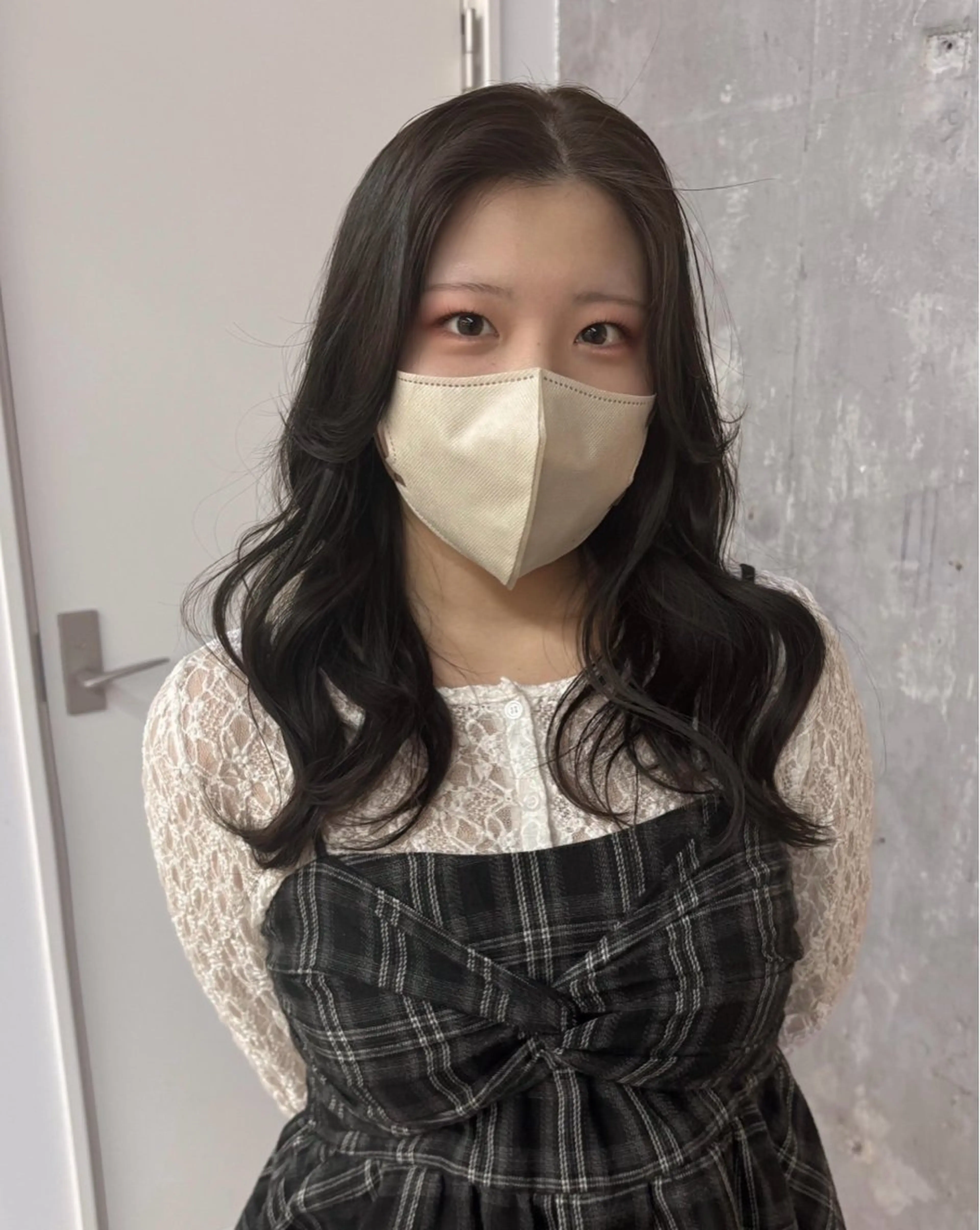 ロング カラー 韓国風ヘア ヘアカラー sica所属・【sica】 チナのヘアスタイル