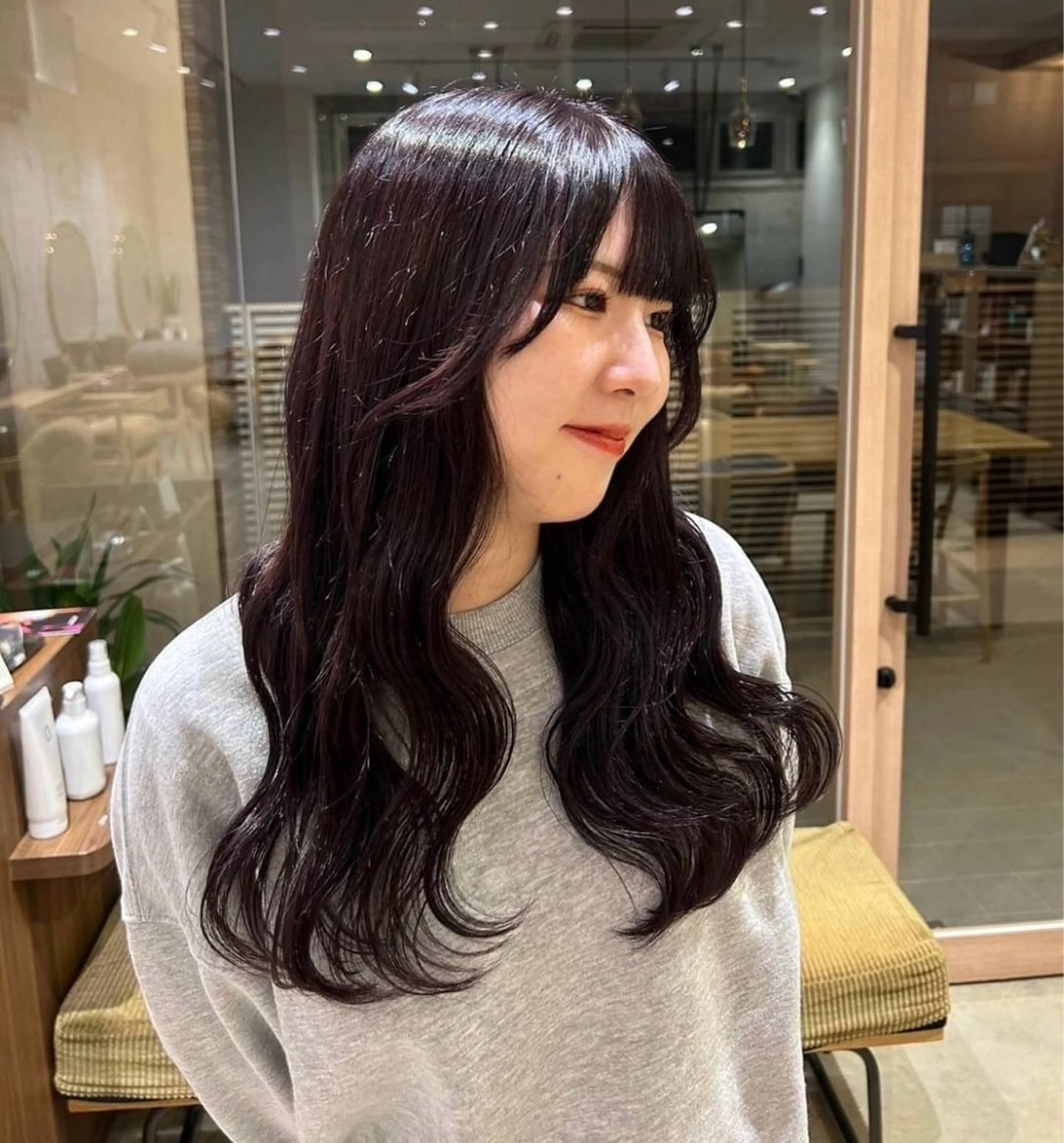 ロング カラー ブラウンカラー ピンクカラー ピンクブラウン 🧡YUNA🧡 メンズ専門のヘアスタイル