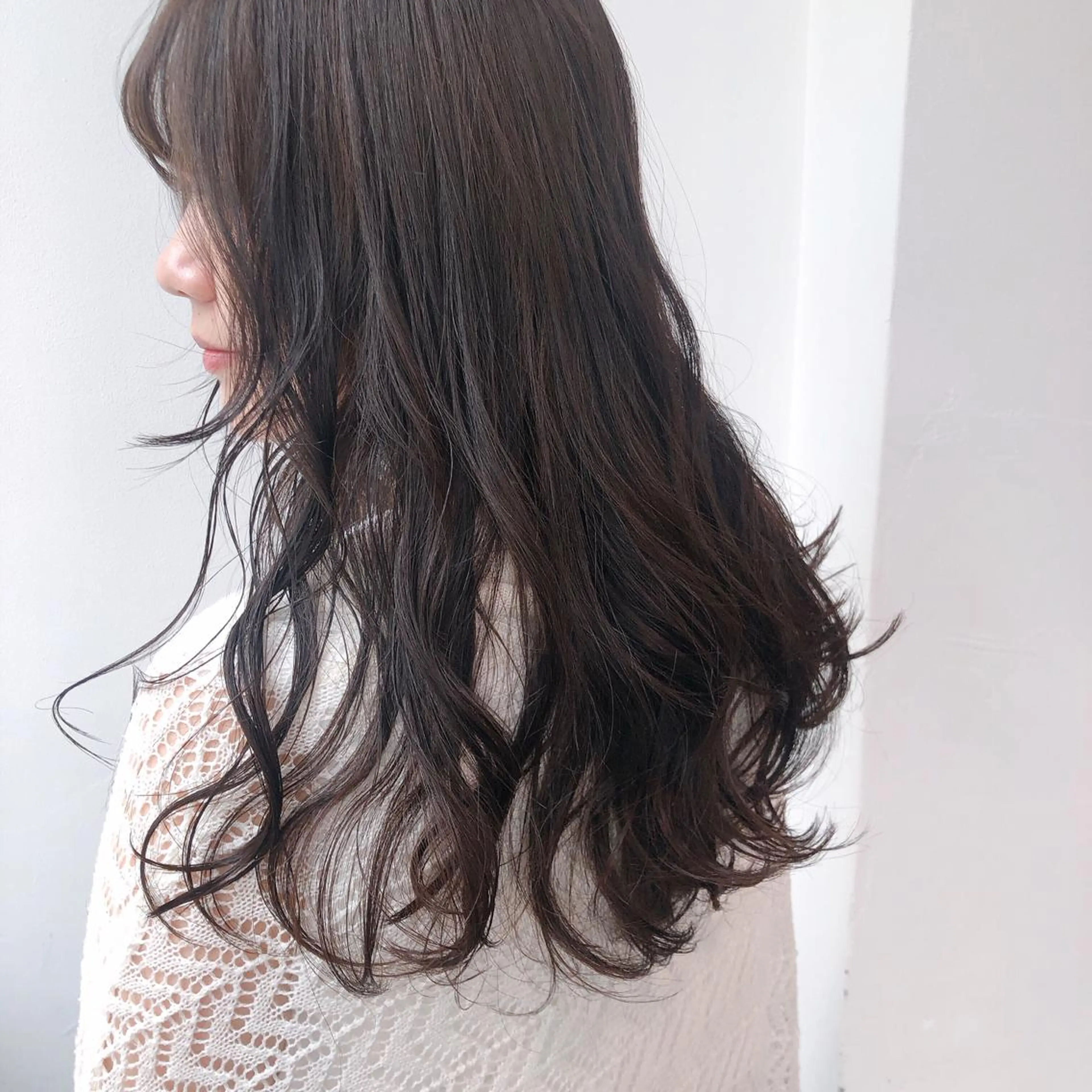 ロング カラー 透明感カラー ヘアカラー トリートメント ❤️sai❤️ official❤️のヘアスタイル