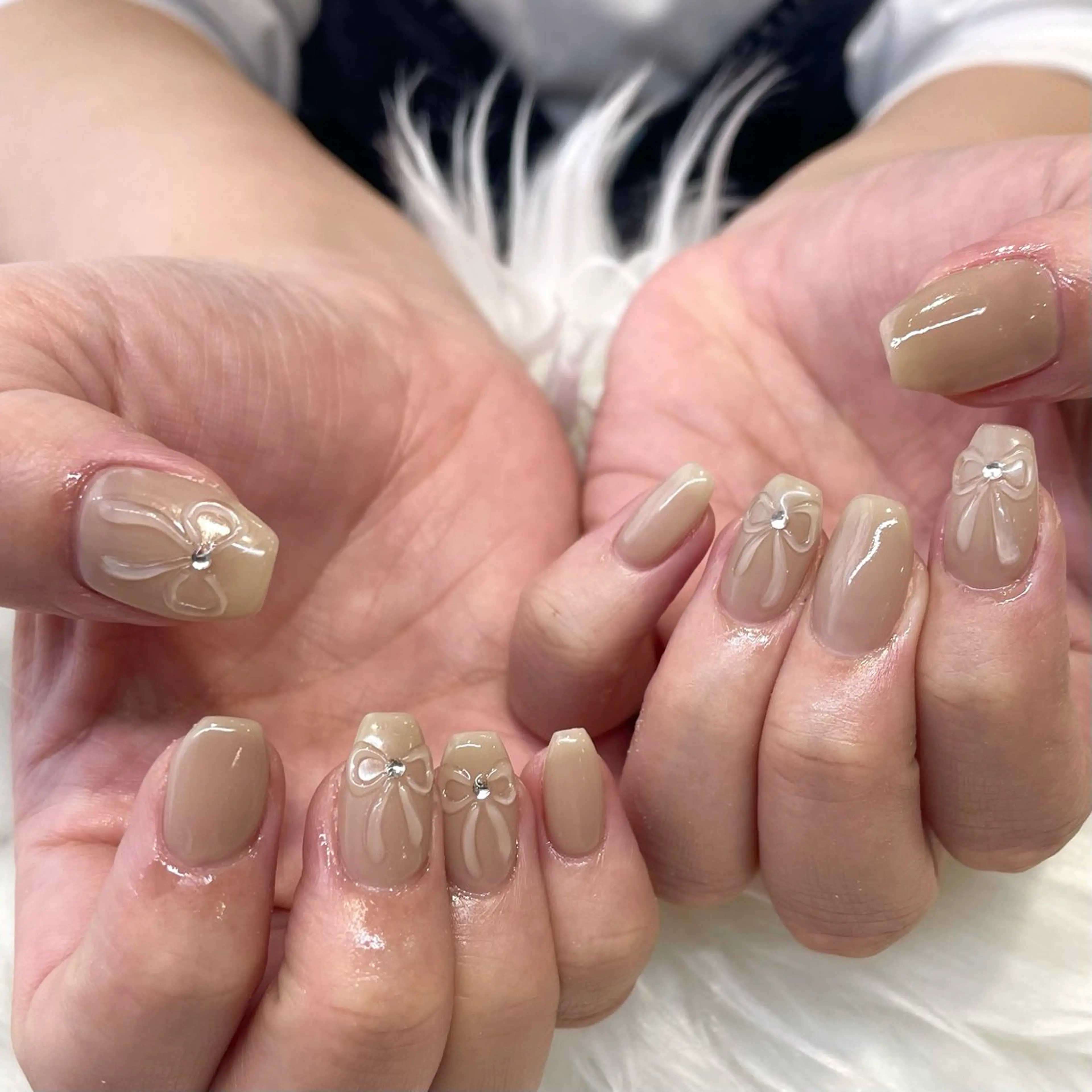 ネイル ハンドネイル 新井 ひなののネイルデザイン