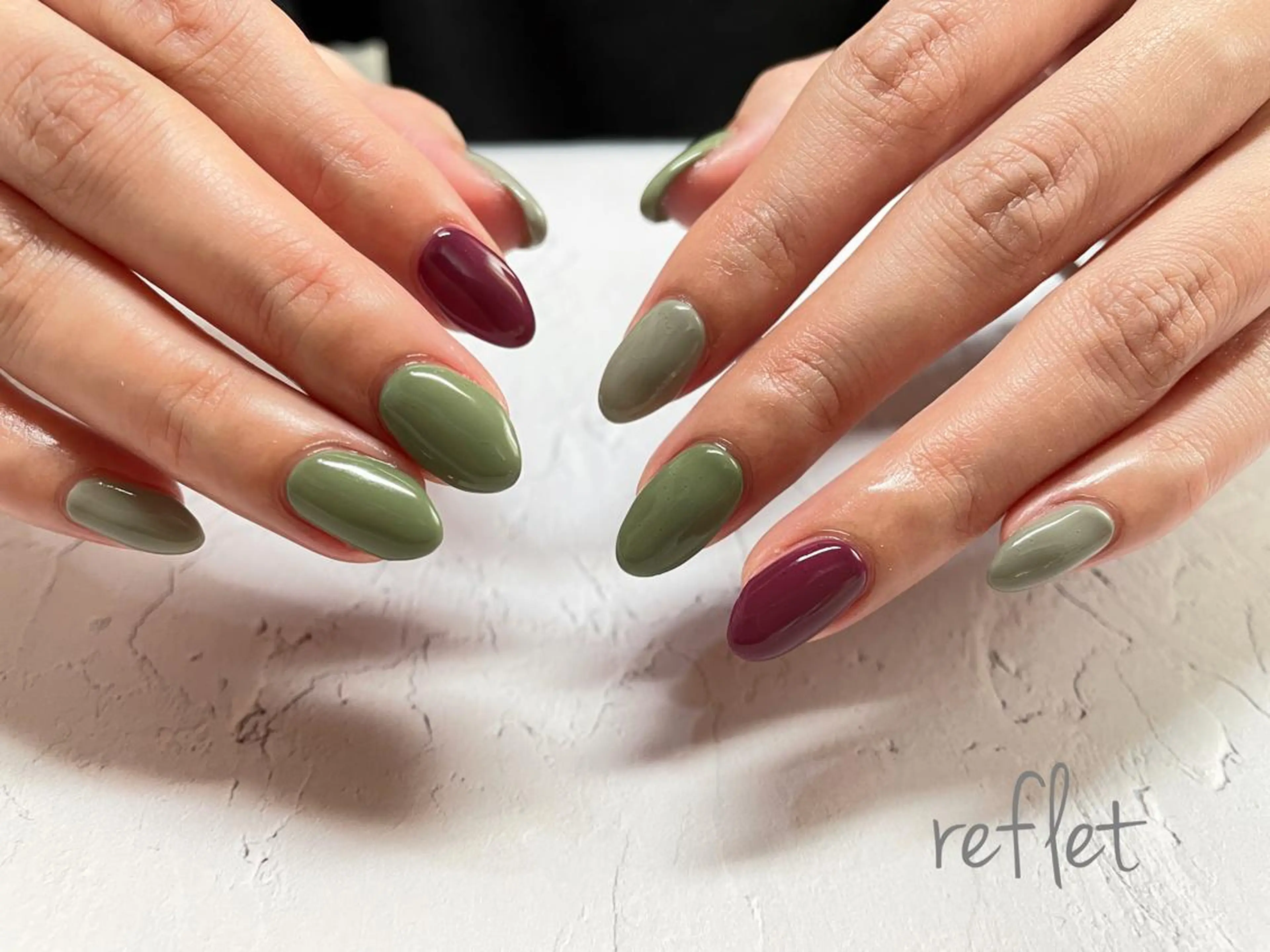 ネイル ハンドネイル reflet nailのネイルデザイン