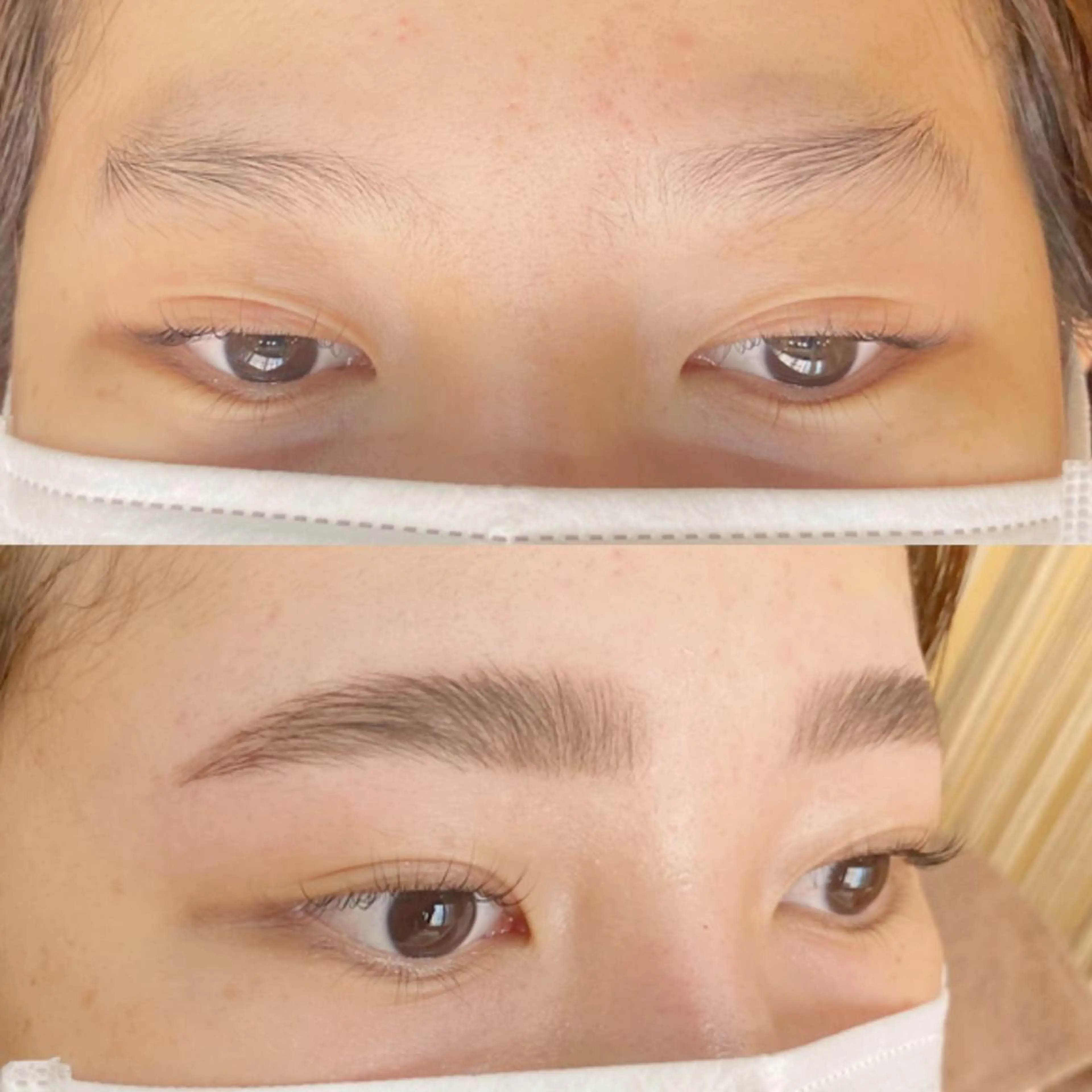 まつげカール上のみ+アイブロウパーマ75分/パリジェンヌorレアカールから選択可🤍の写真