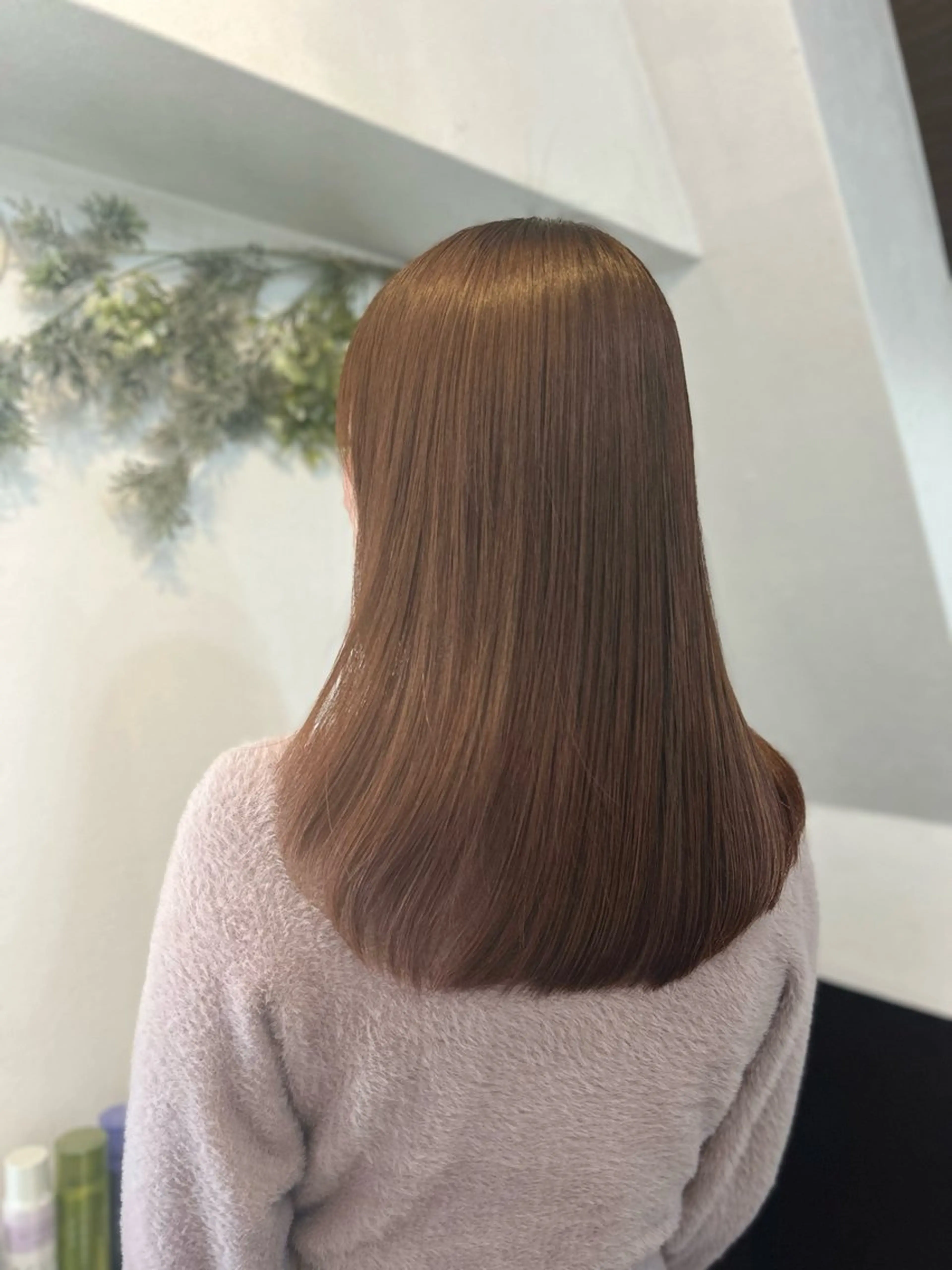 ミディアム カラー カット ヘアカラー トリートメント hair salon mtm所属・🕊mtm🫧梅田/ 定額制/透明感/艶髪のヘアスタイル