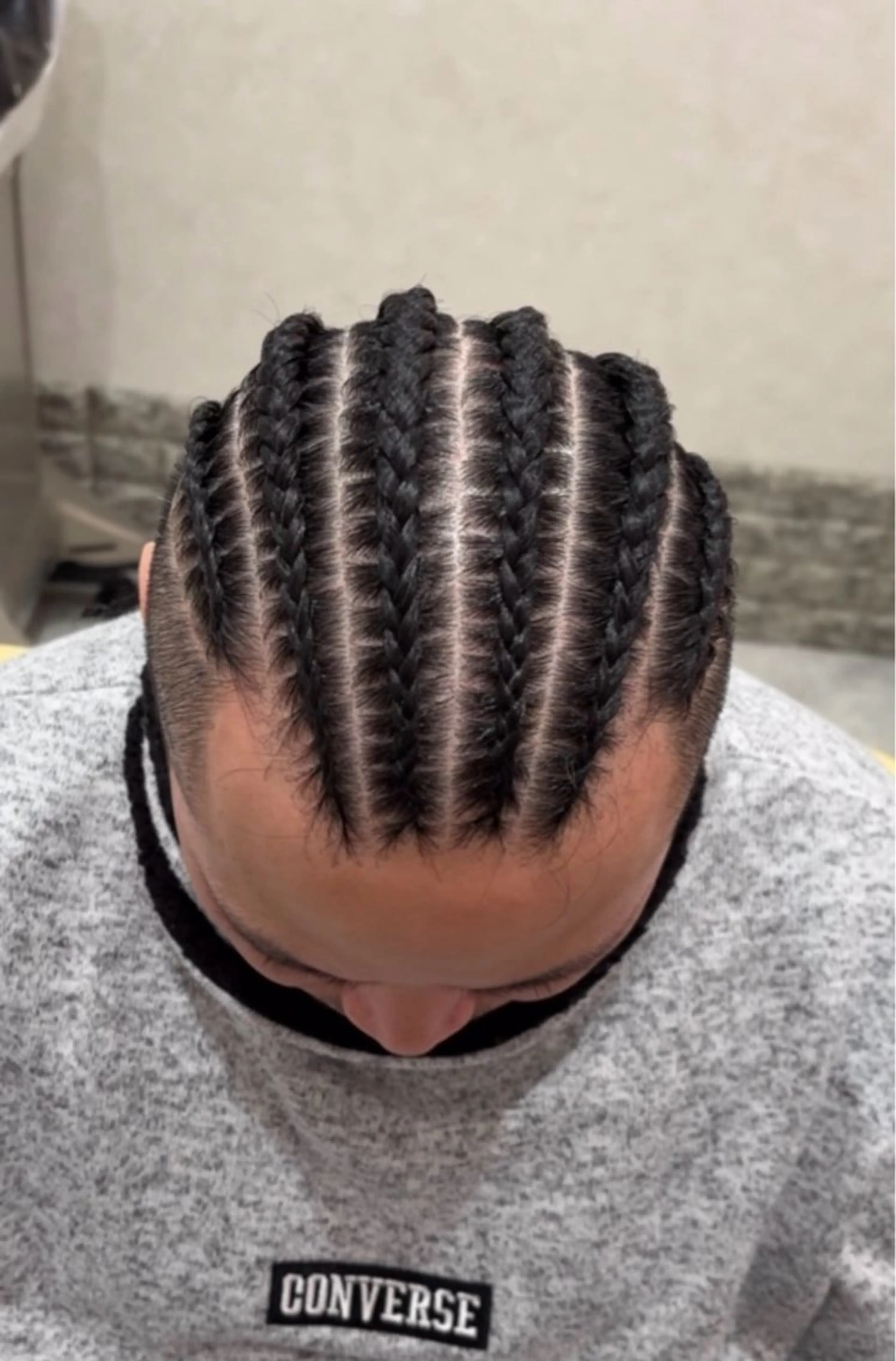 ベーシックコーンロウ（6本）⛓️の写真