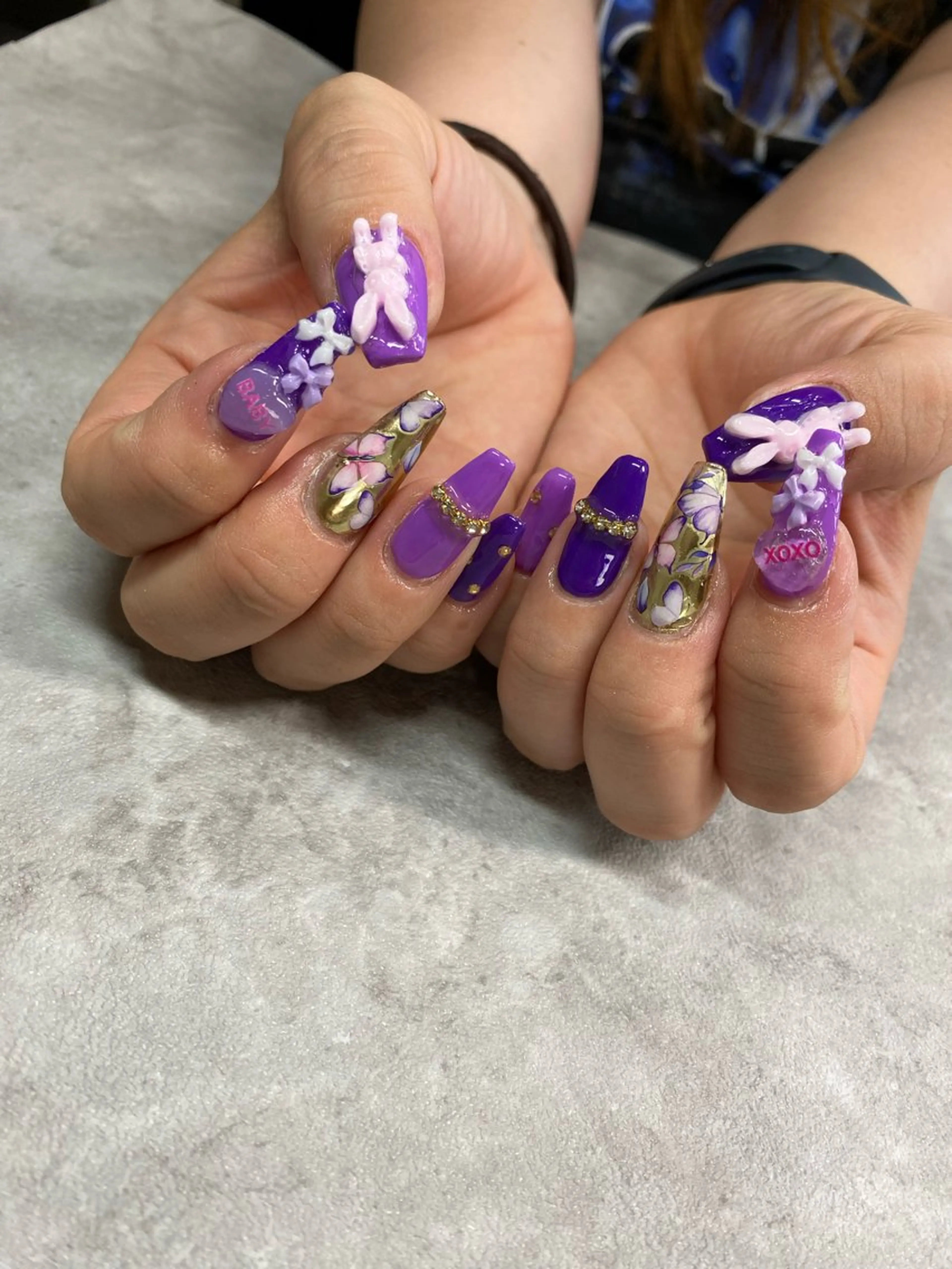 ネイル ハンドネイル デコパーツが得意♪ ネイル/眉毛/エステの眉毛・アイブロウイメージ