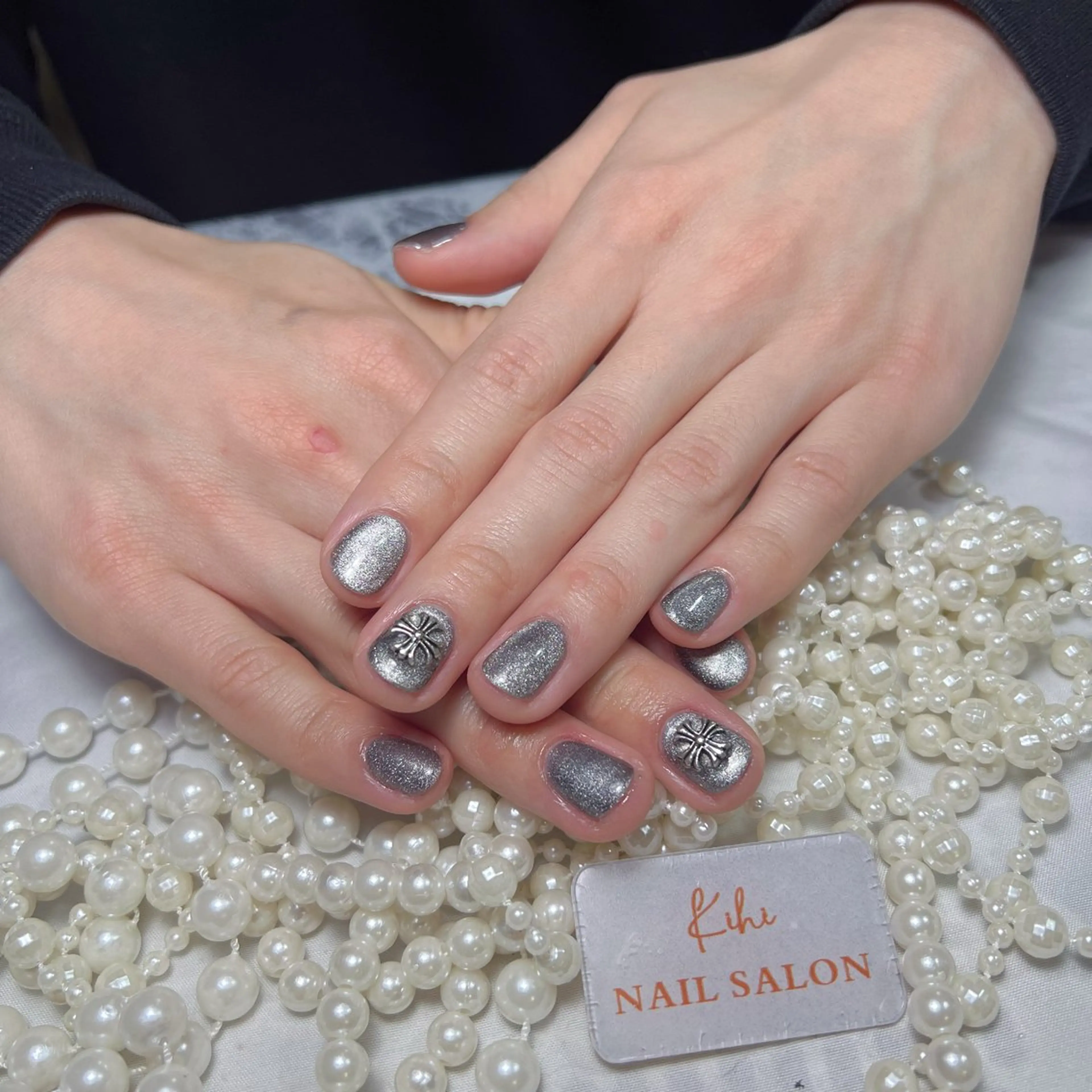 ネイル アートネイル フレンチネイル ジェルネイル グラデーション 韓国ネイル 村中 ハナのネイルデザイン