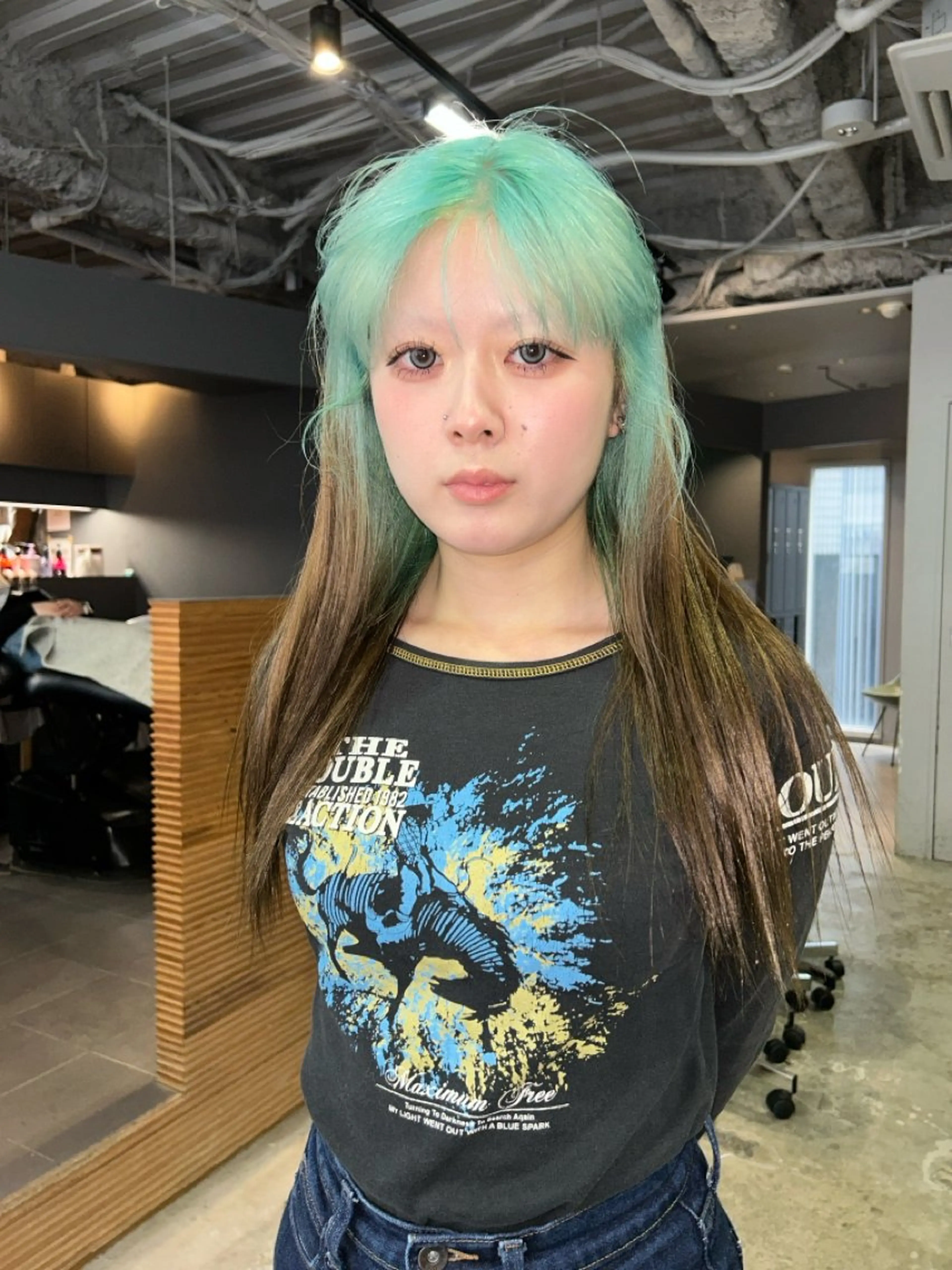 ミディアム ヘアカラー ハイトーン特化/ 和音のヘアスタイル