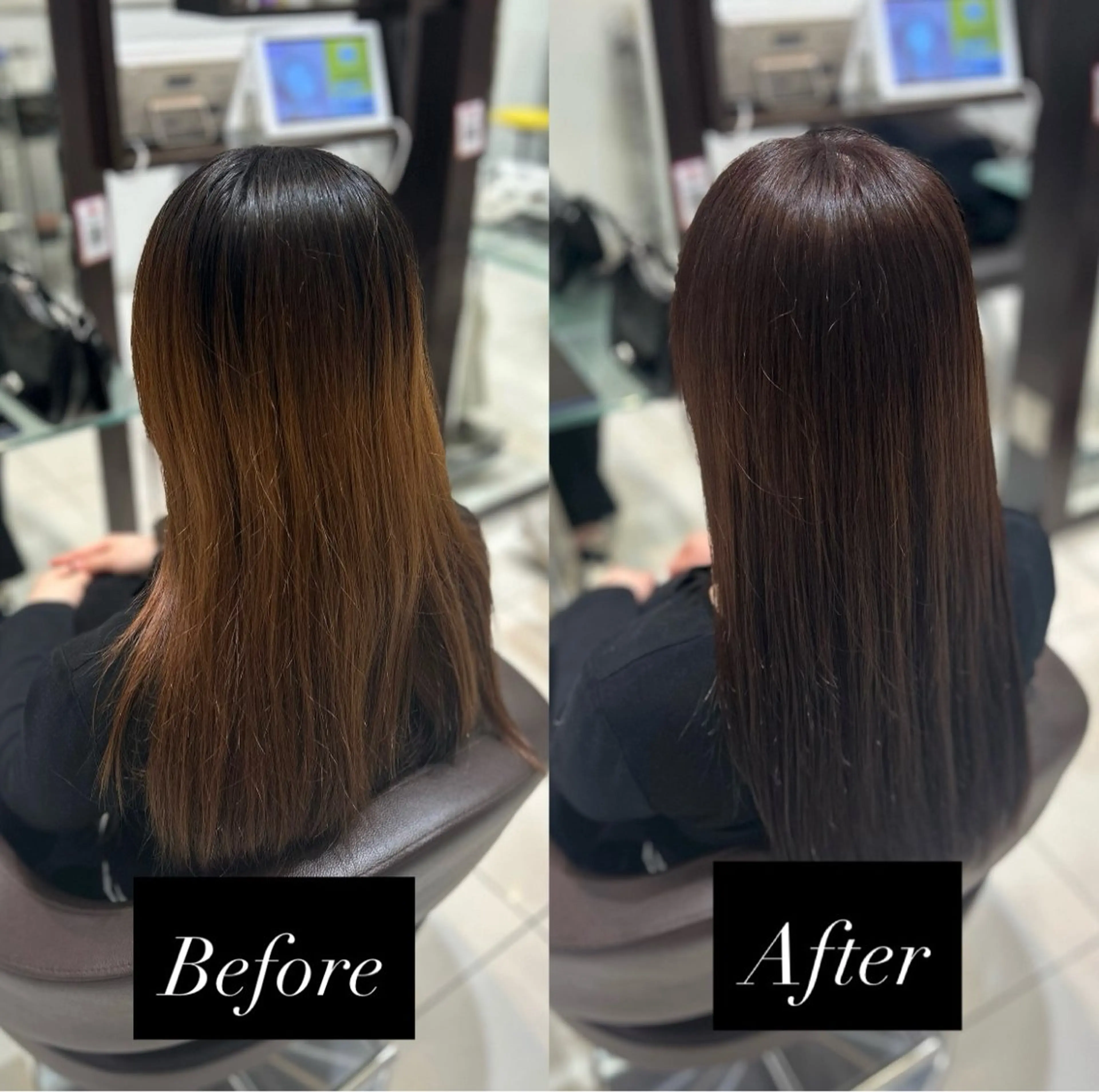 ロング ヘアカラー トリートメント ☀️柏木 ほのか☀️のヘアスタイル