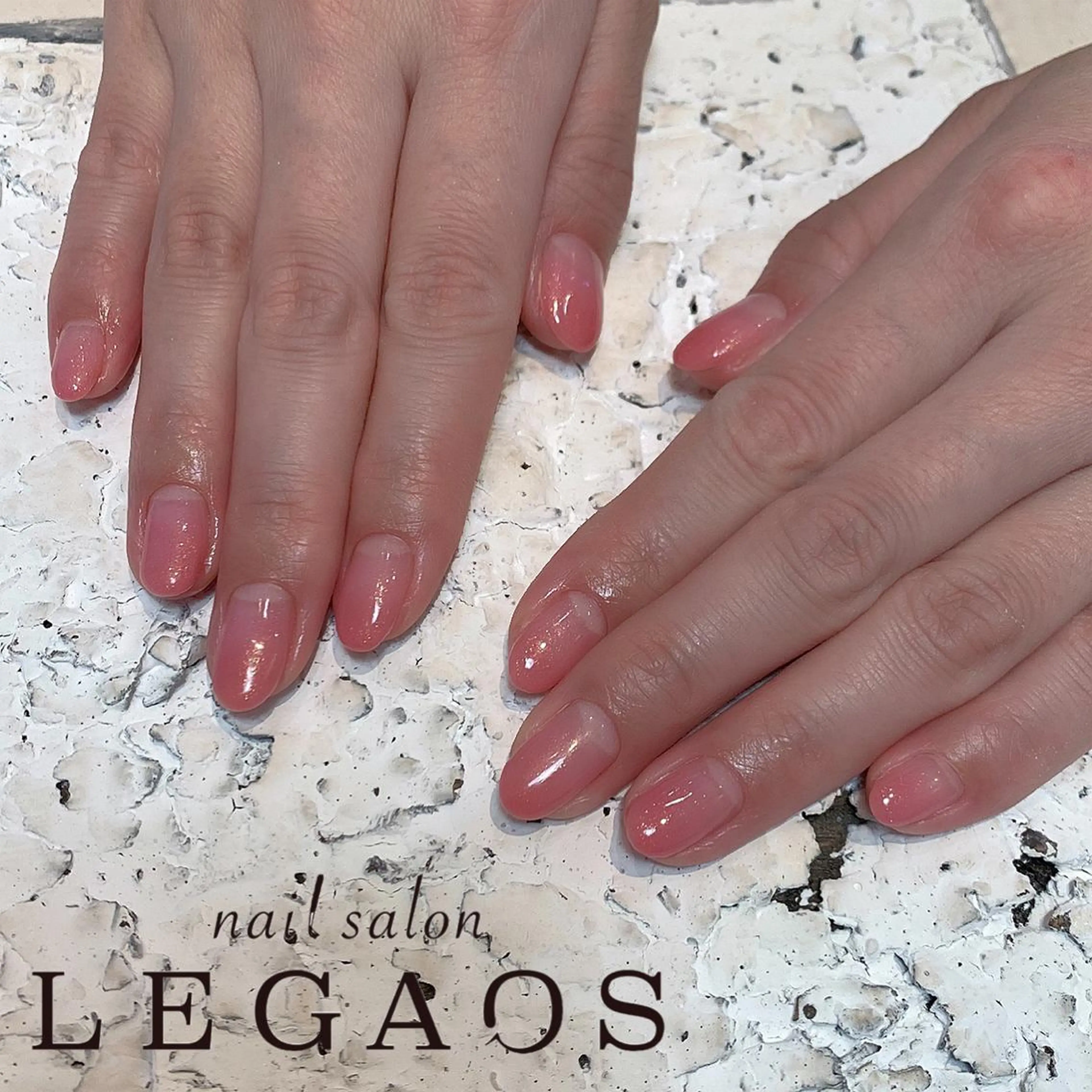 【オフ込み・Hand】カラーグラデーション（色増し2色まで可）＋2本アートの写真