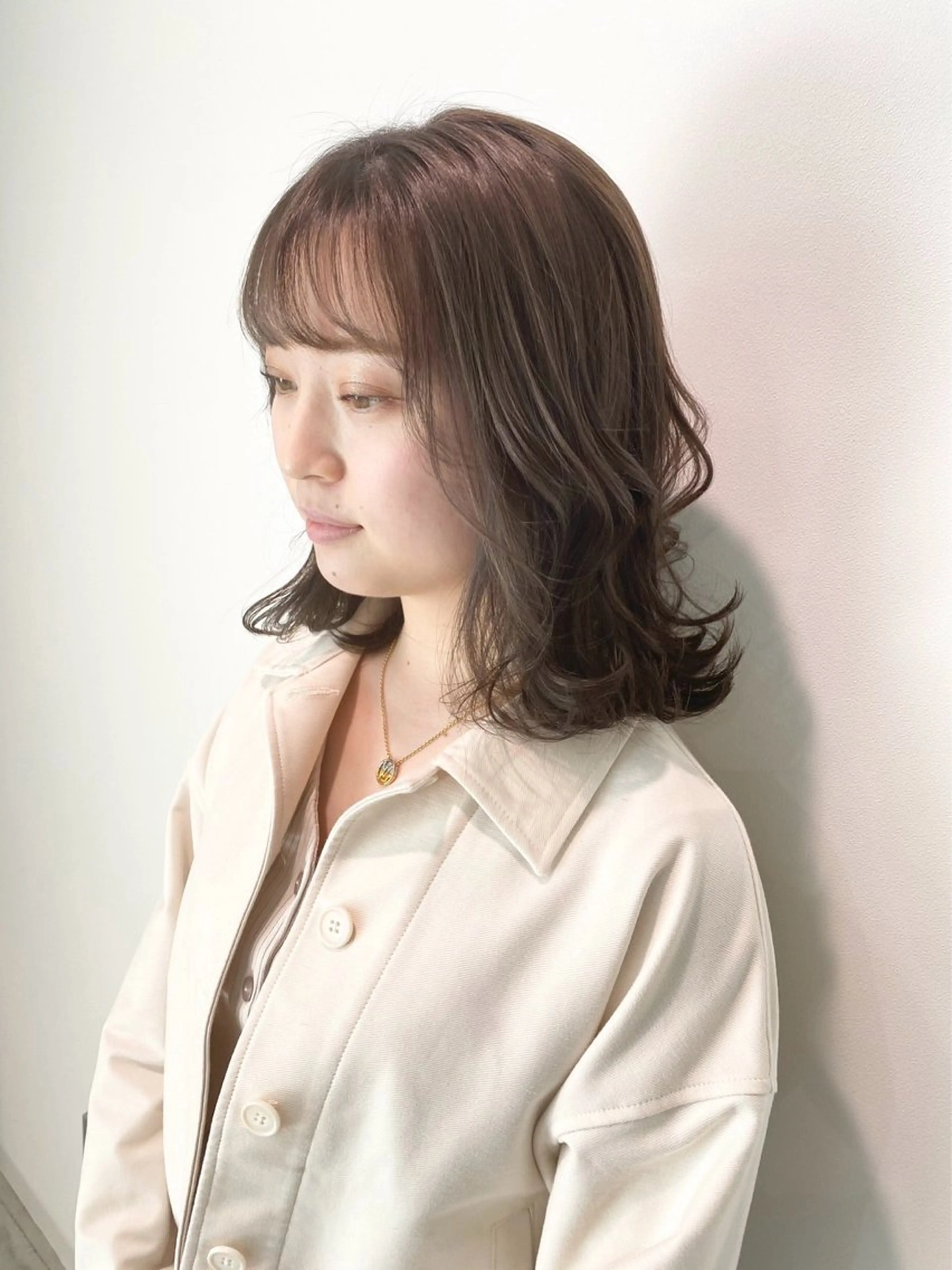 ミディアム パーマ Sail所属・Sail 【セイル】のヘアスタイル