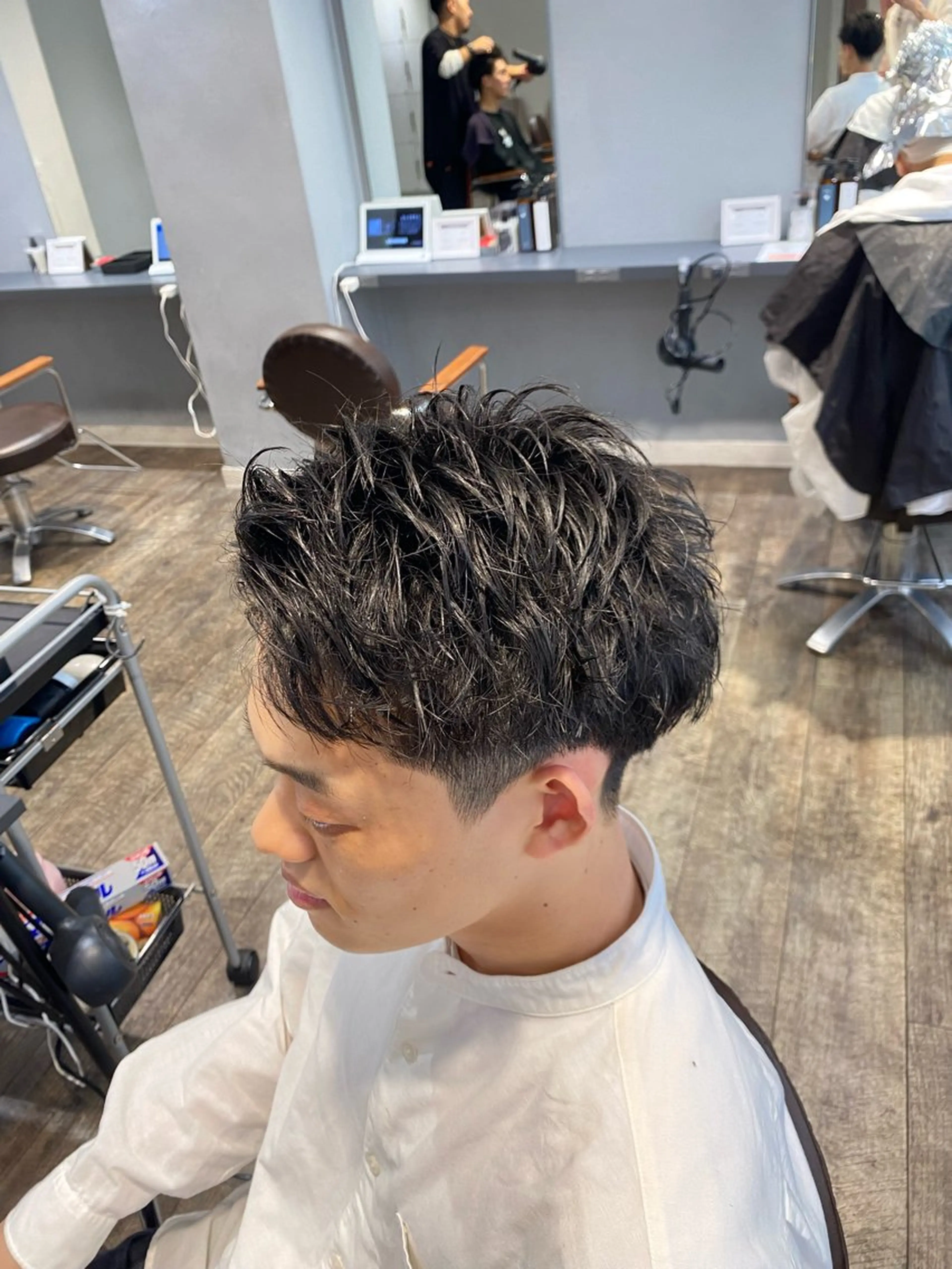 ショート メンズ カット 江﨑 翔のヘアスタイル