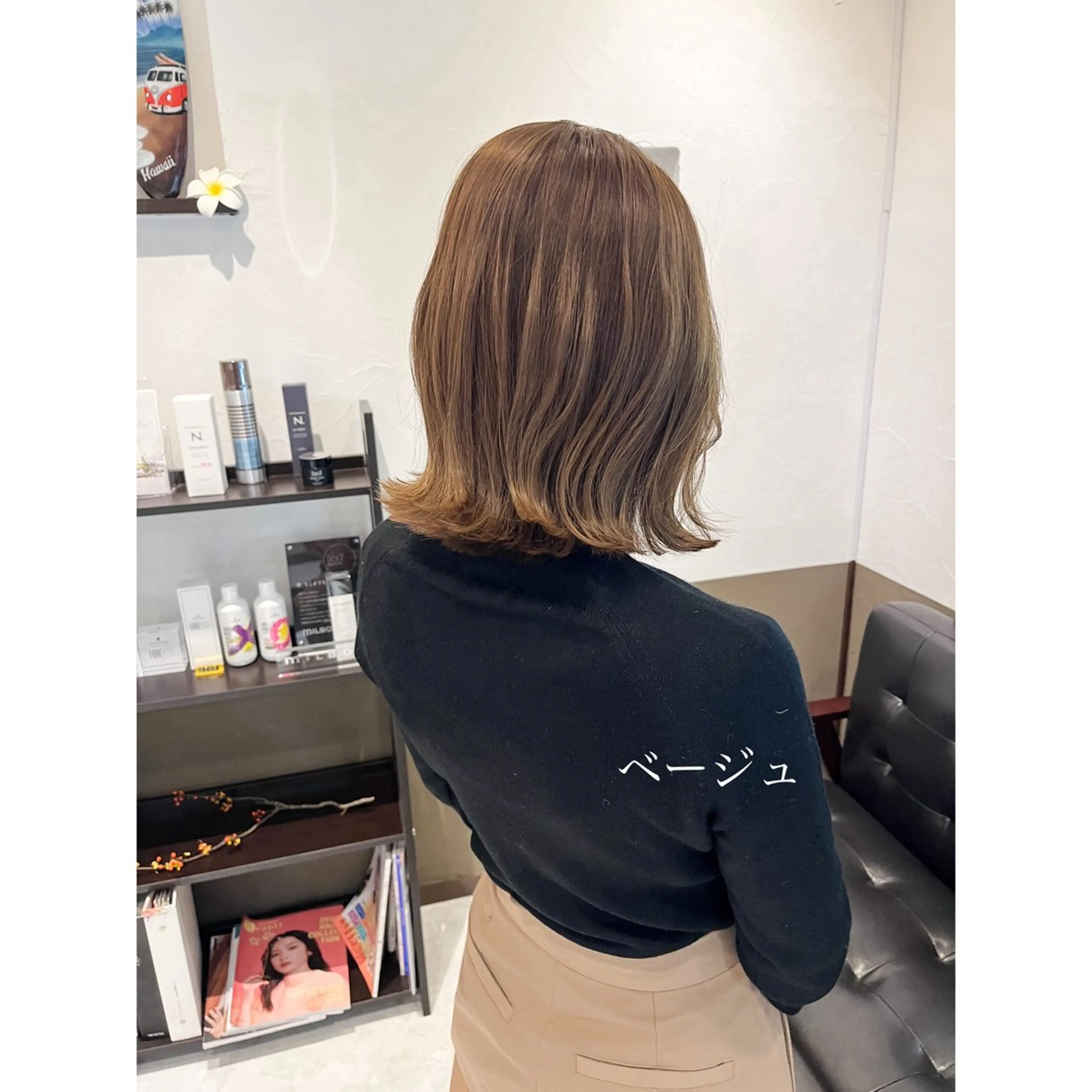 ショート カラー LEO所属・坂井田 浩樹のヘアスタイル