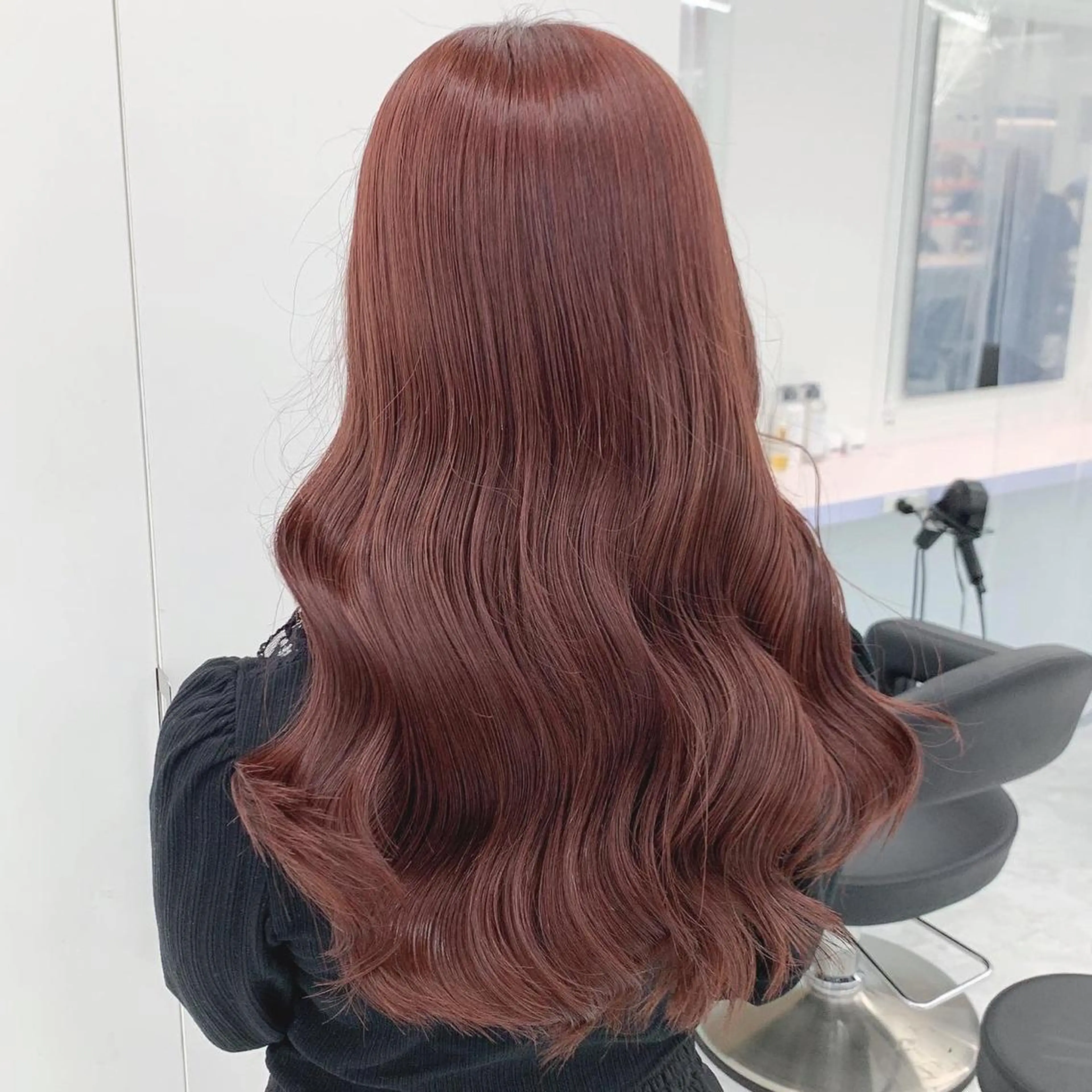 【🙆🏻‍♂️透明感大事にしましょう🙆🏻‍♂️】ダブルカラー（ケアブリーチ＋カラー）＋クイックスパ+コテ巻きの写真