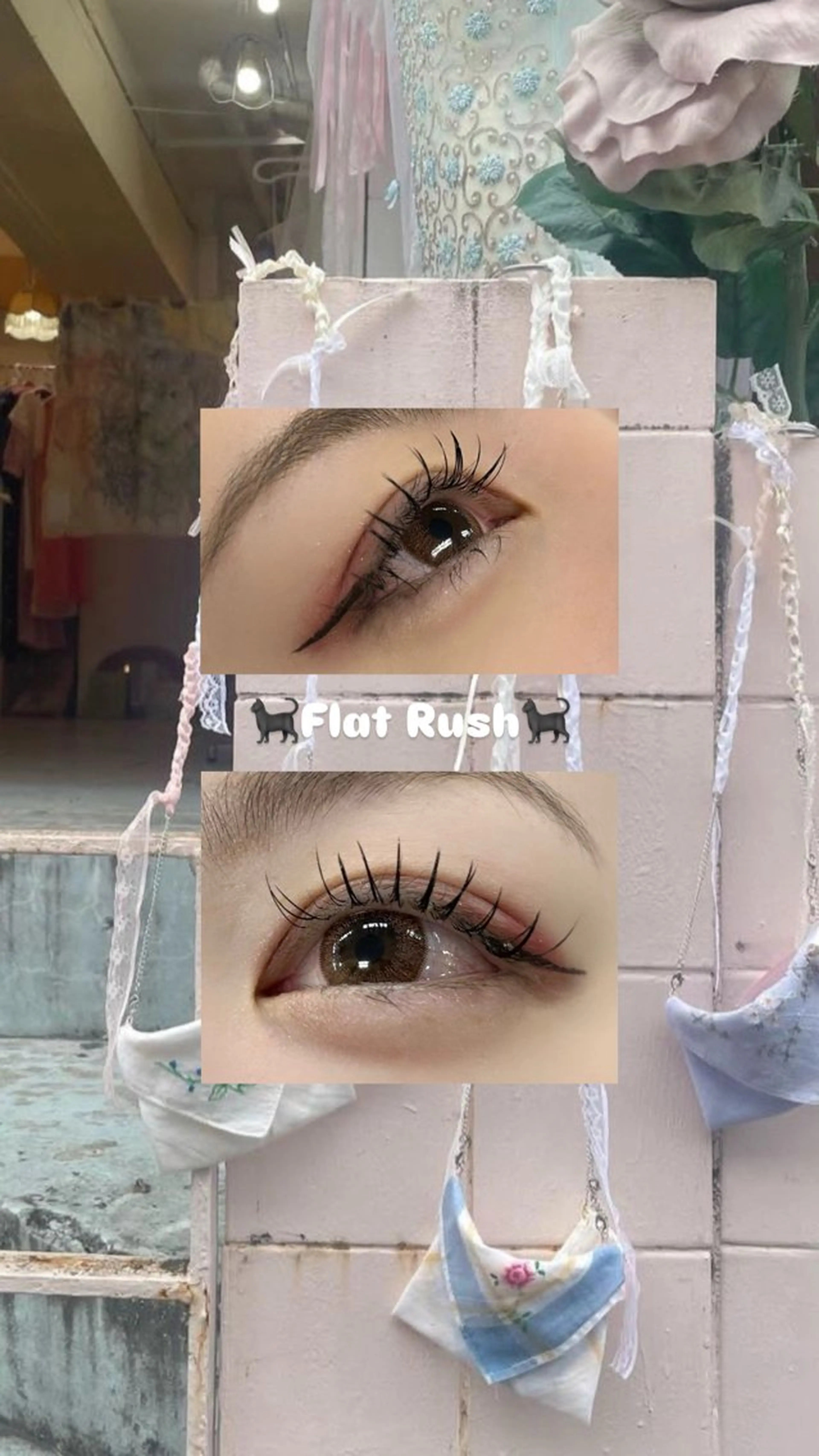 マツエク・マツパ seran EYELAのマツエク・マツパデザイン