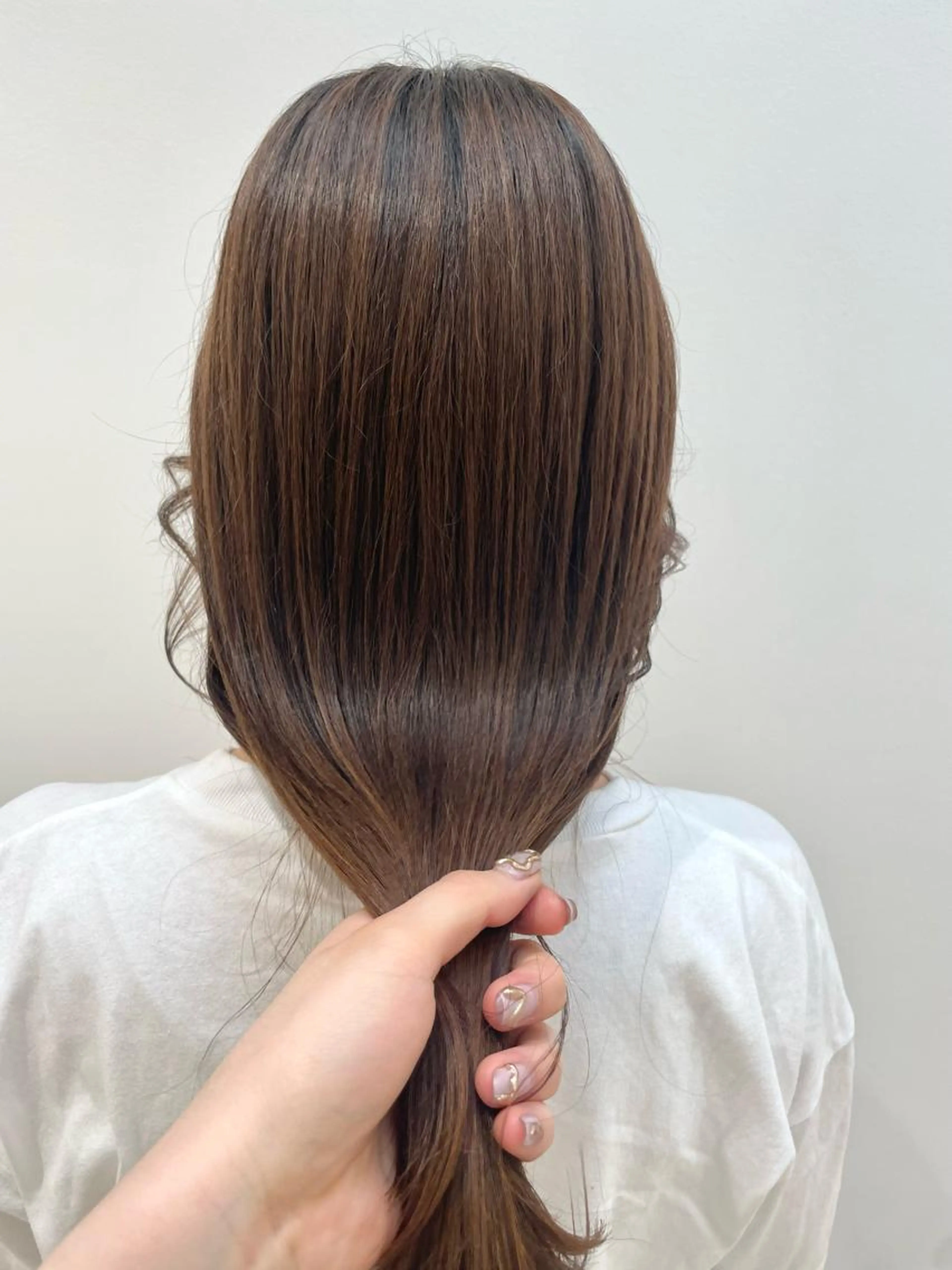 🫧‪サラツヤふんわり柔らかい仕上がり🫧‪縮毛矯正+ハホニコ3stepトリートメントの写真