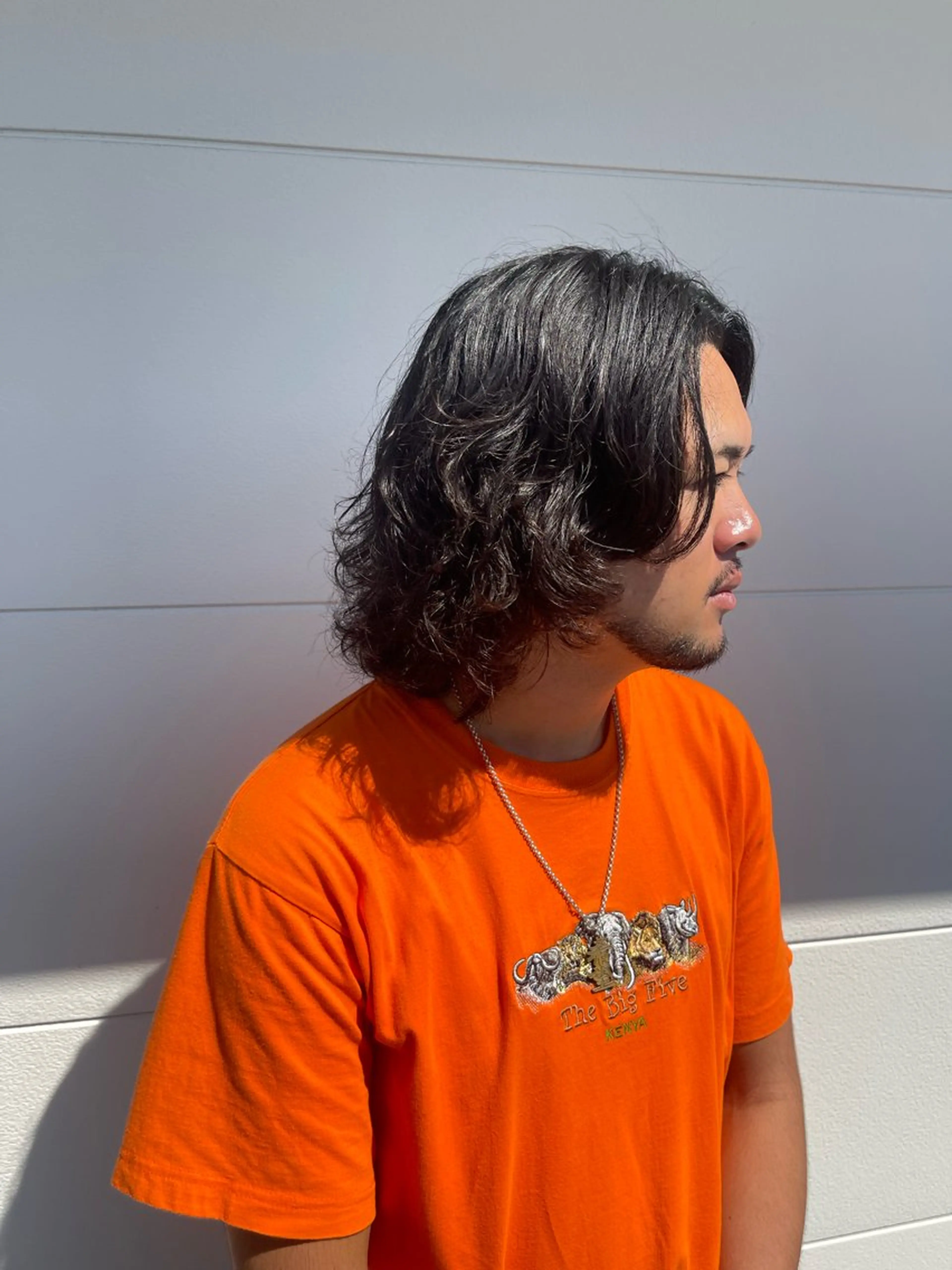 ミディアム ミディアムパーマ SASAnagano 岩下サードゥのヘアスタイル