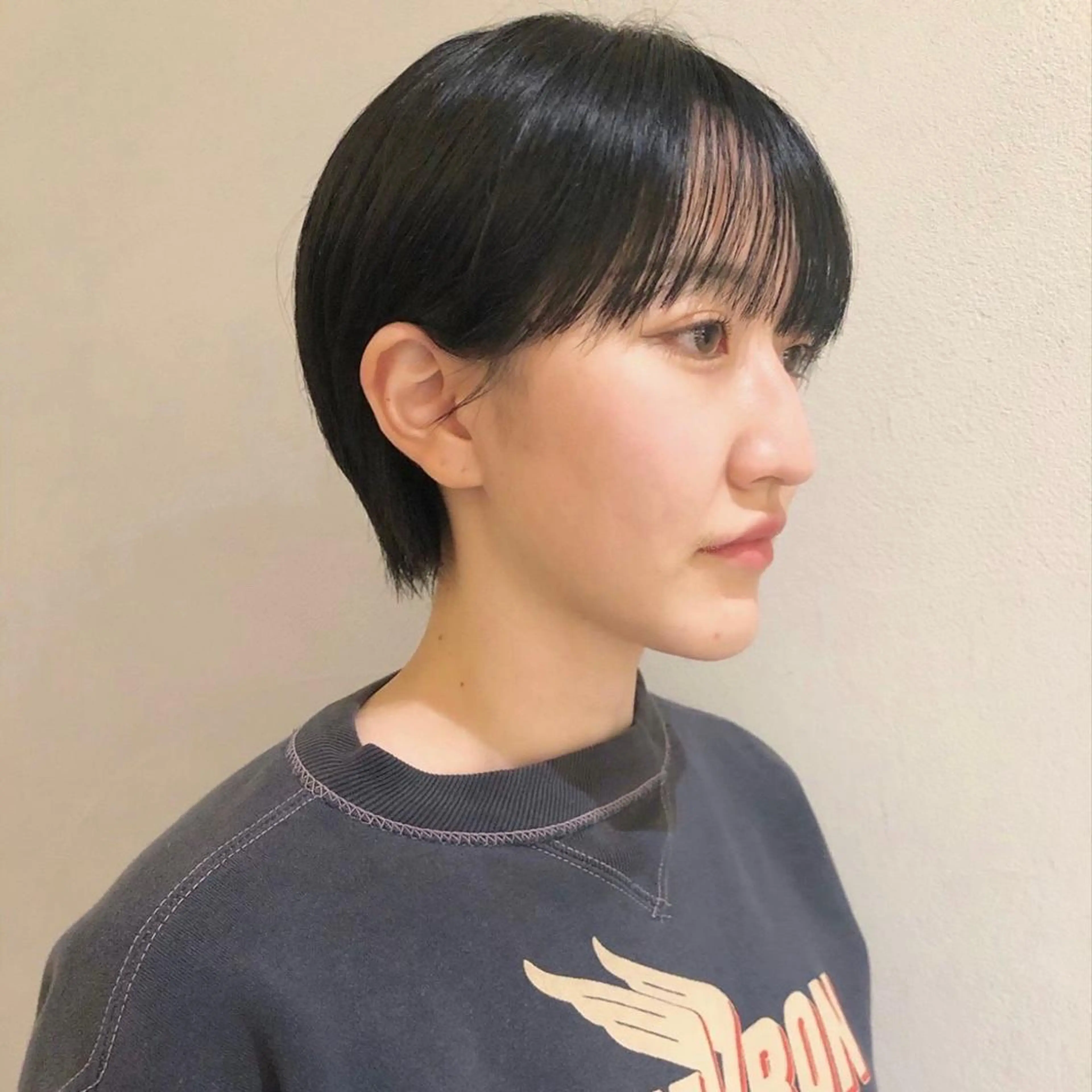 ショート 丸みショート ショートヘア カット トリートメント カットハウスwith所属・角田 翔太郎のヘアスタイル