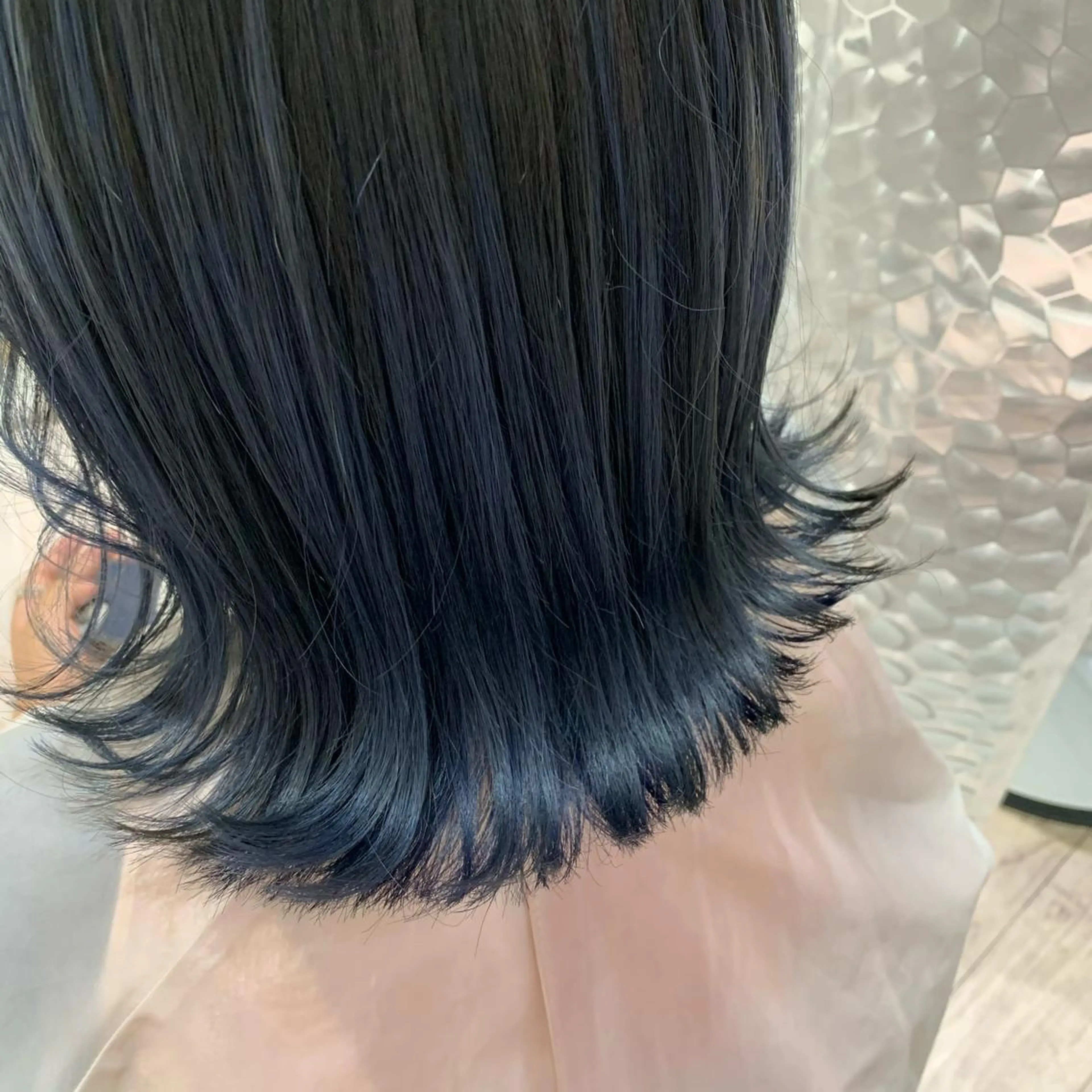 セミロング カラー 田中 優衣のヘアスタイル