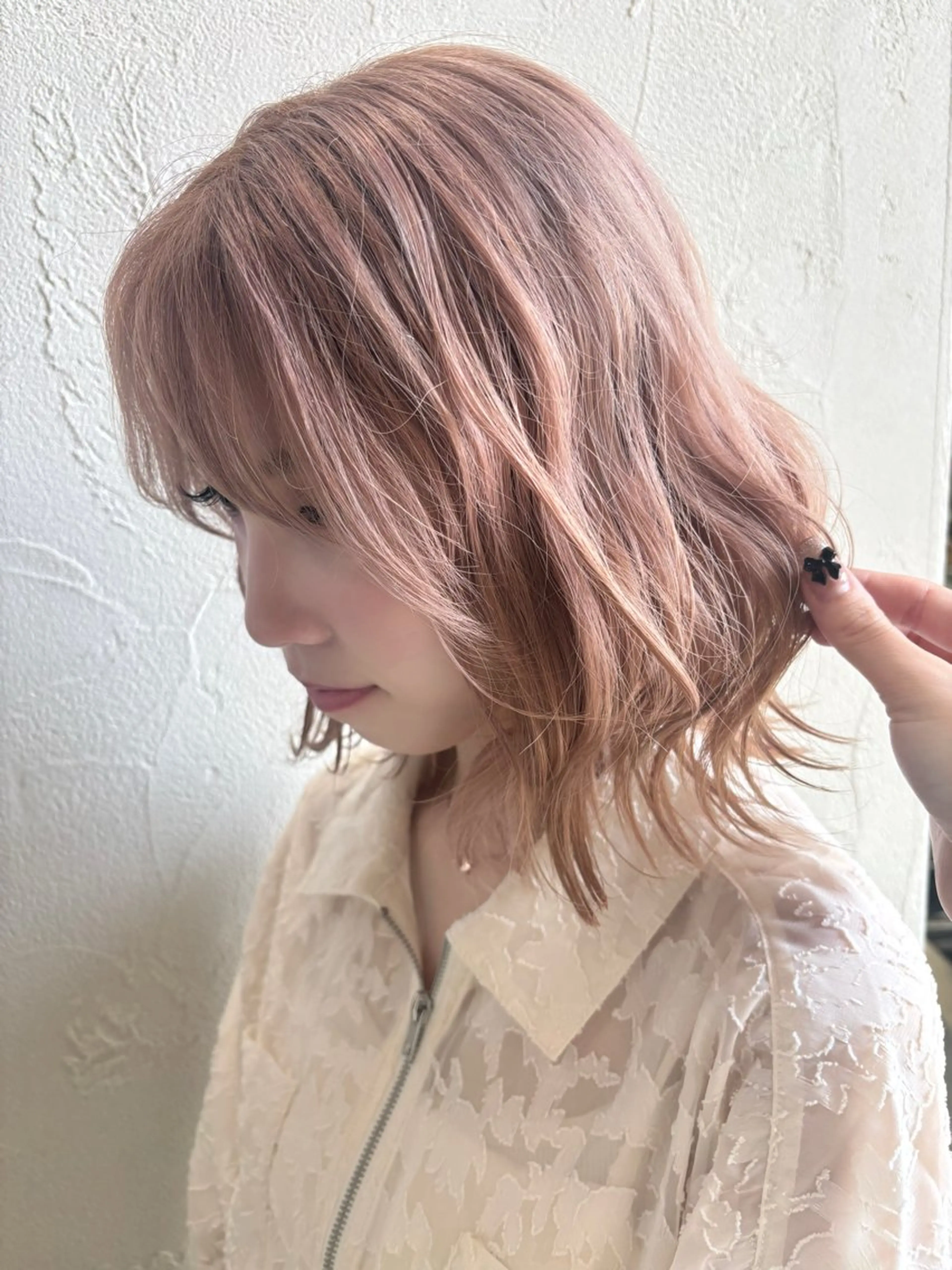 ミディアム カラー 中嶋心渚⌇透明感 カラー️🩵🎀‪のヘアスタイル