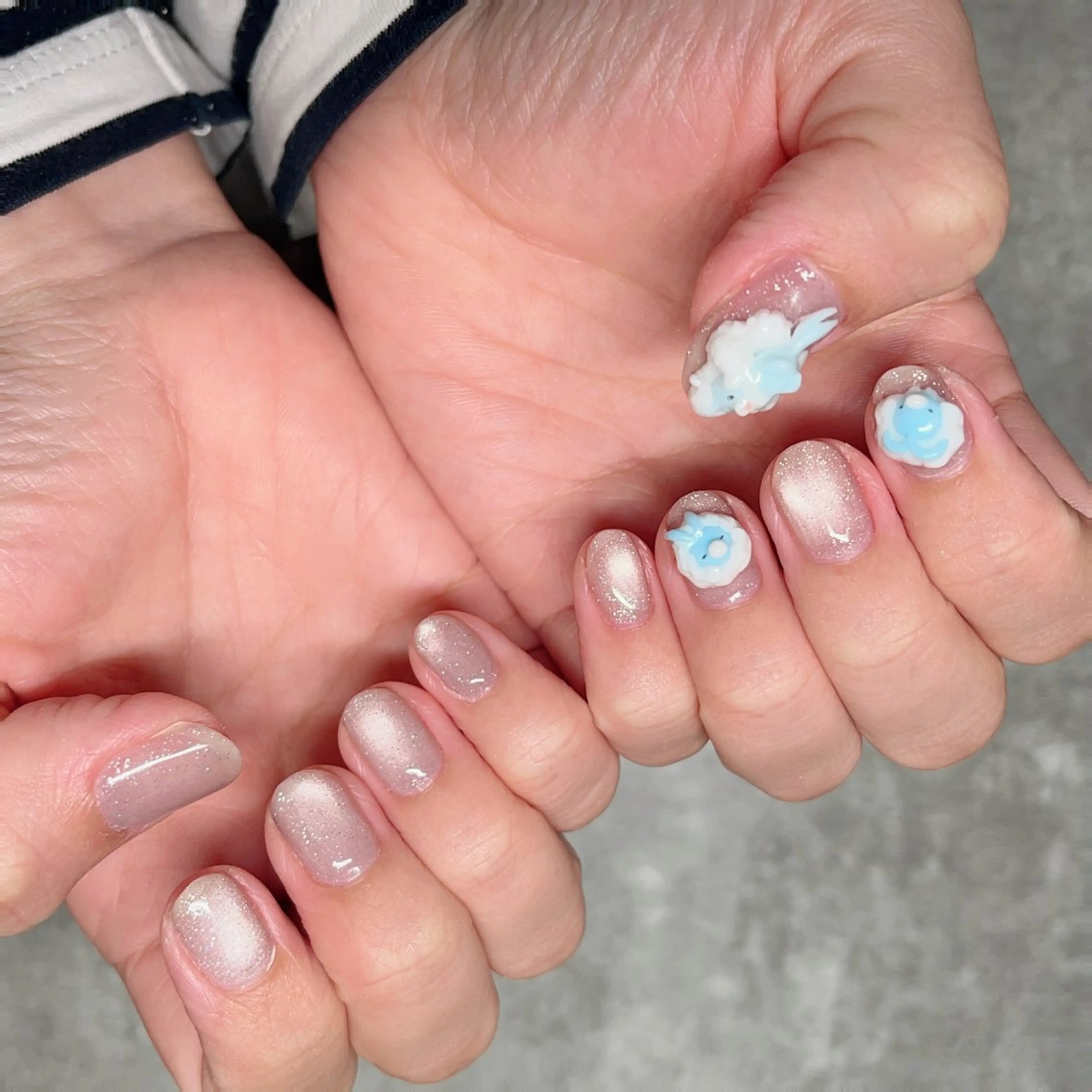 ネイル ハンドネイル ハンドケア haleyume所属・shino🌟 痛ネイルのネイルデザイン