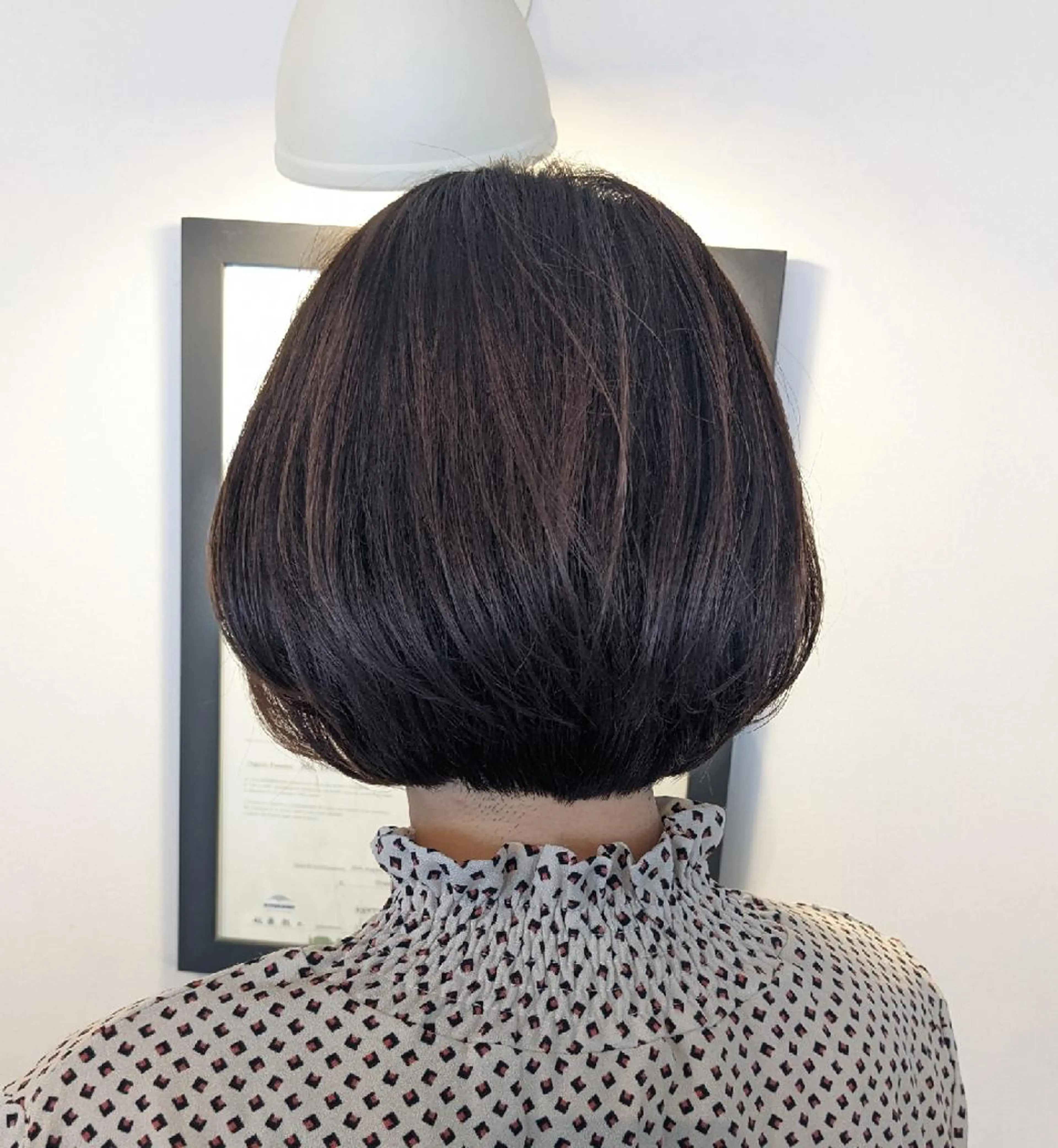 ショート ボブ トリートメント カット トリートメント 中野 雅子のヘアスタイル