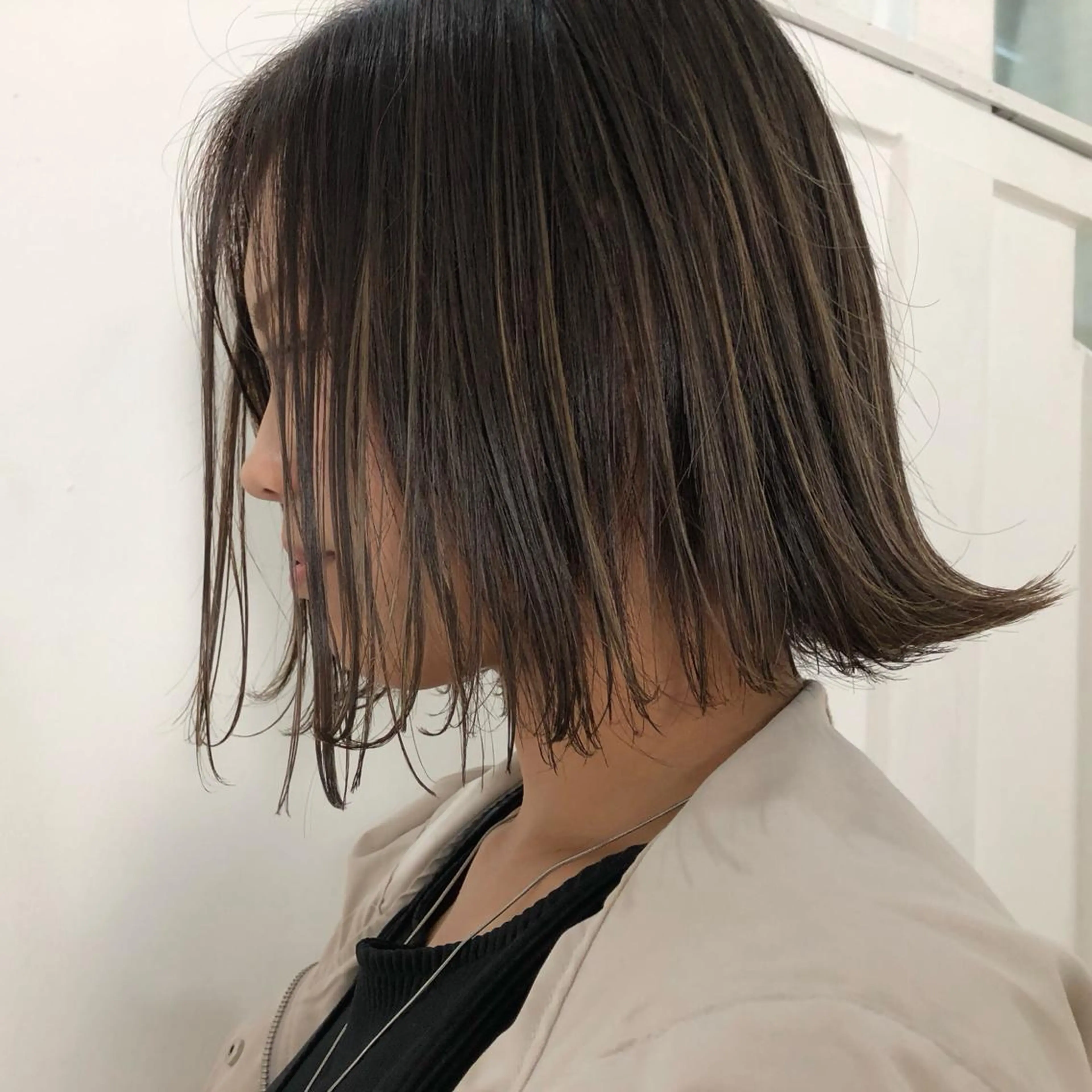 ショート カラー ハイライトカラー ハイライト ショートヘア ヘアカラー トリートメント Tao所属・藤川 大智のヘアスタイル