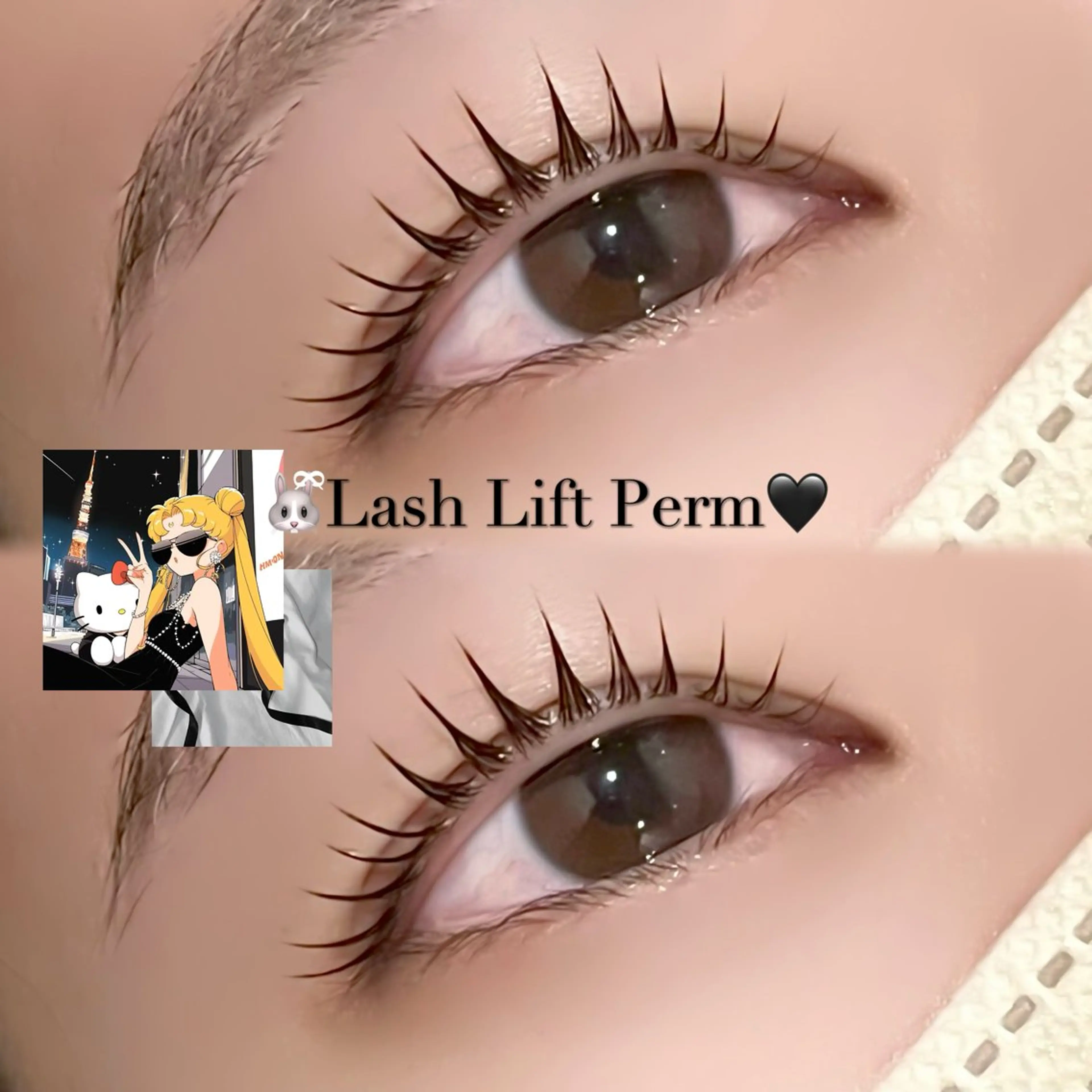 マツエク・マツパ 一重×まつ毛パーマ マツパ Rebecca所属・🌙Rebecca ERINA🐈‍⬛のマツエク・マツパデザイン