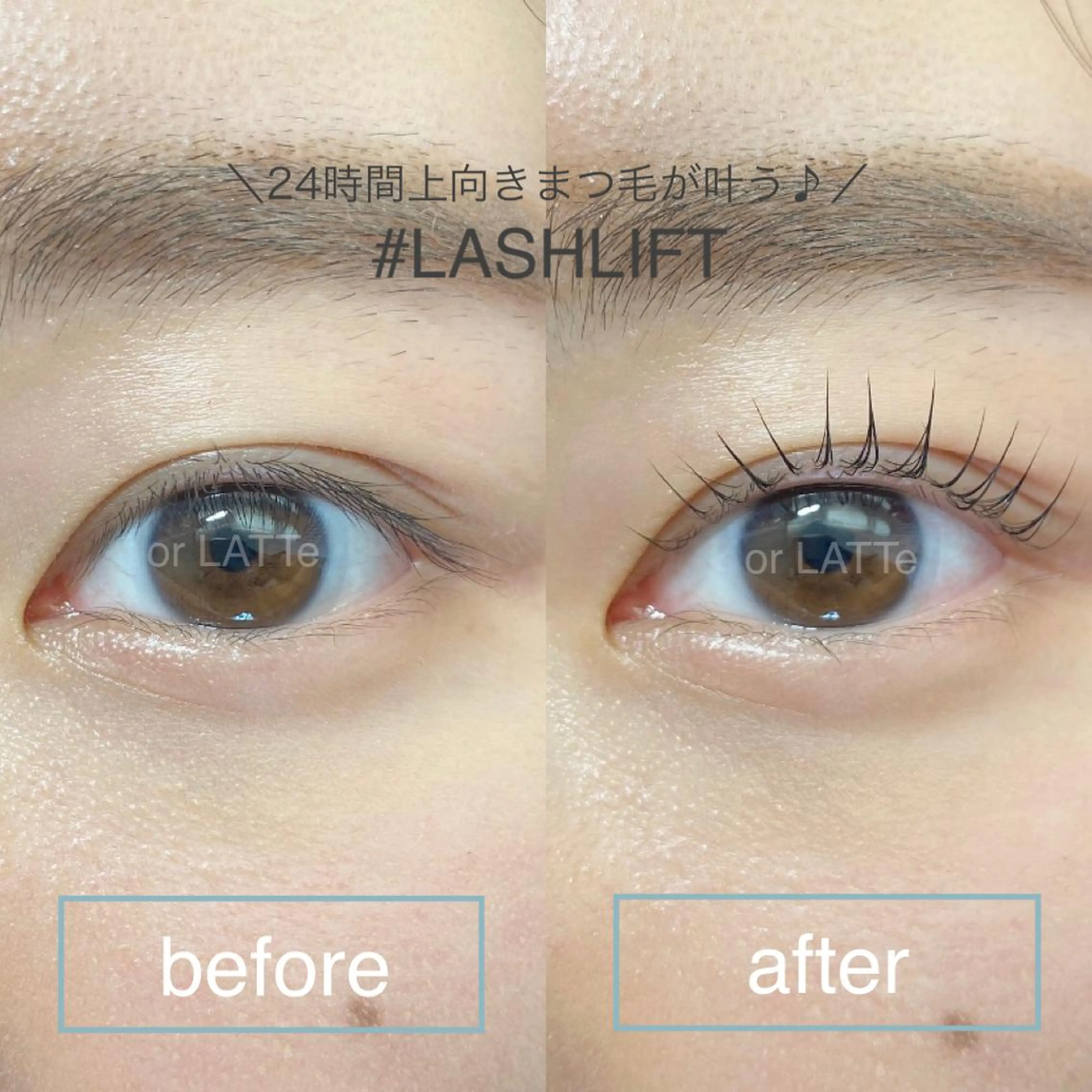 マツエク・マツパ or LATTe 仙台店のマツエク・マツパデザイン