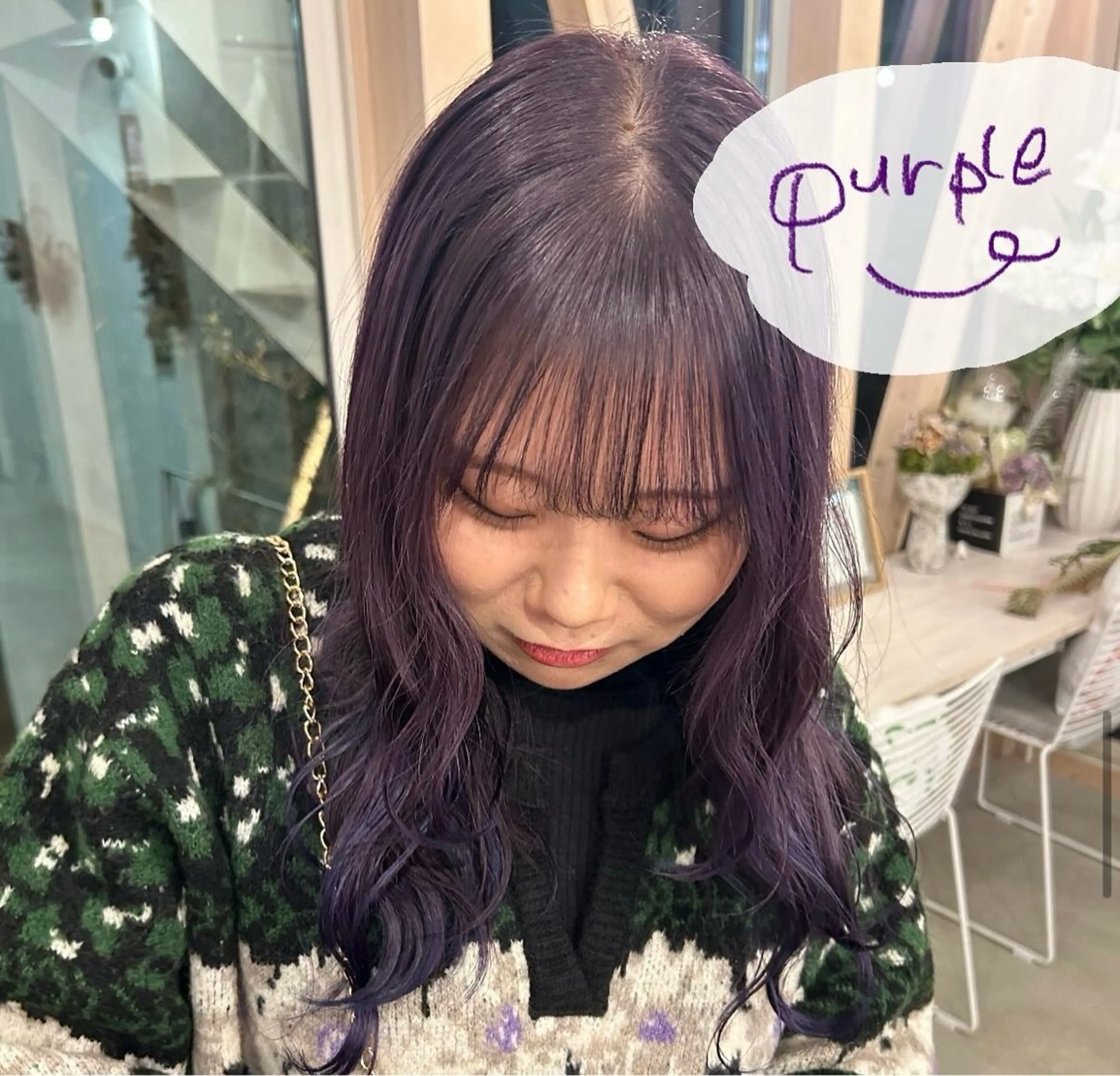 ロング カラー and c yumeのヘアスタイル