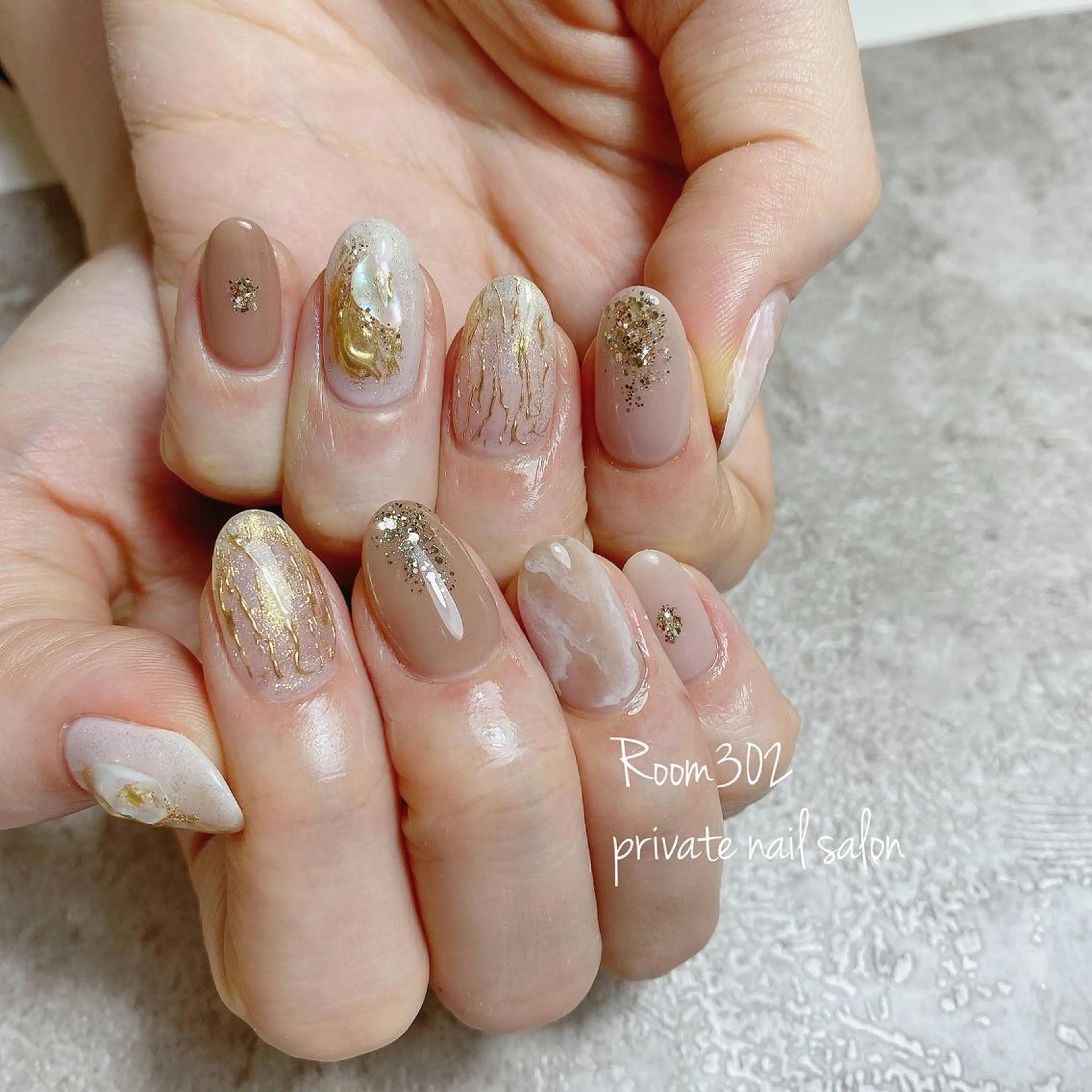 ネイル 持ち込み Room 302のネイルデザイン