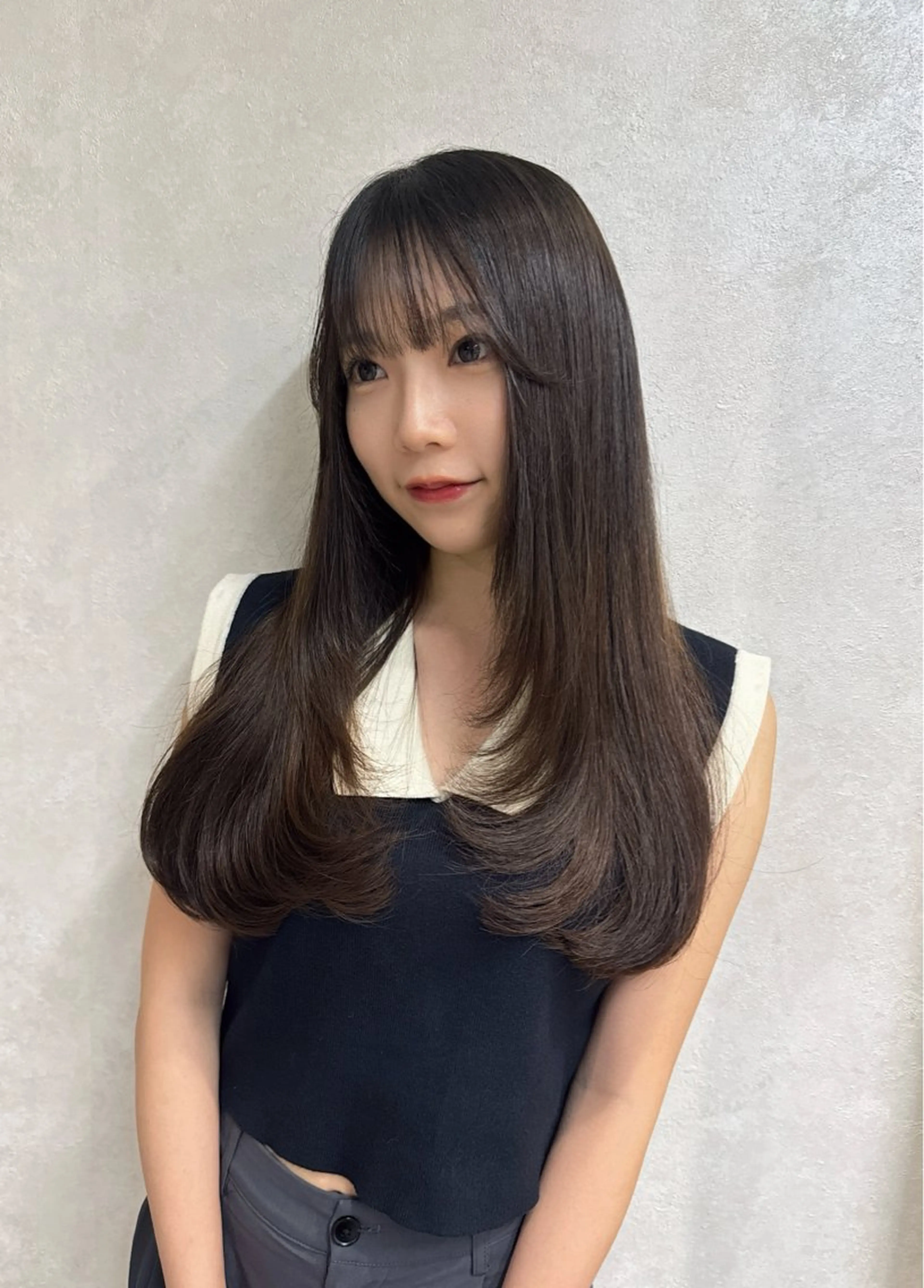［今だけ！］［春の10%off!］【ご新規様限定】似合わせcut+艶感color+3step treatment🤍✨の写真