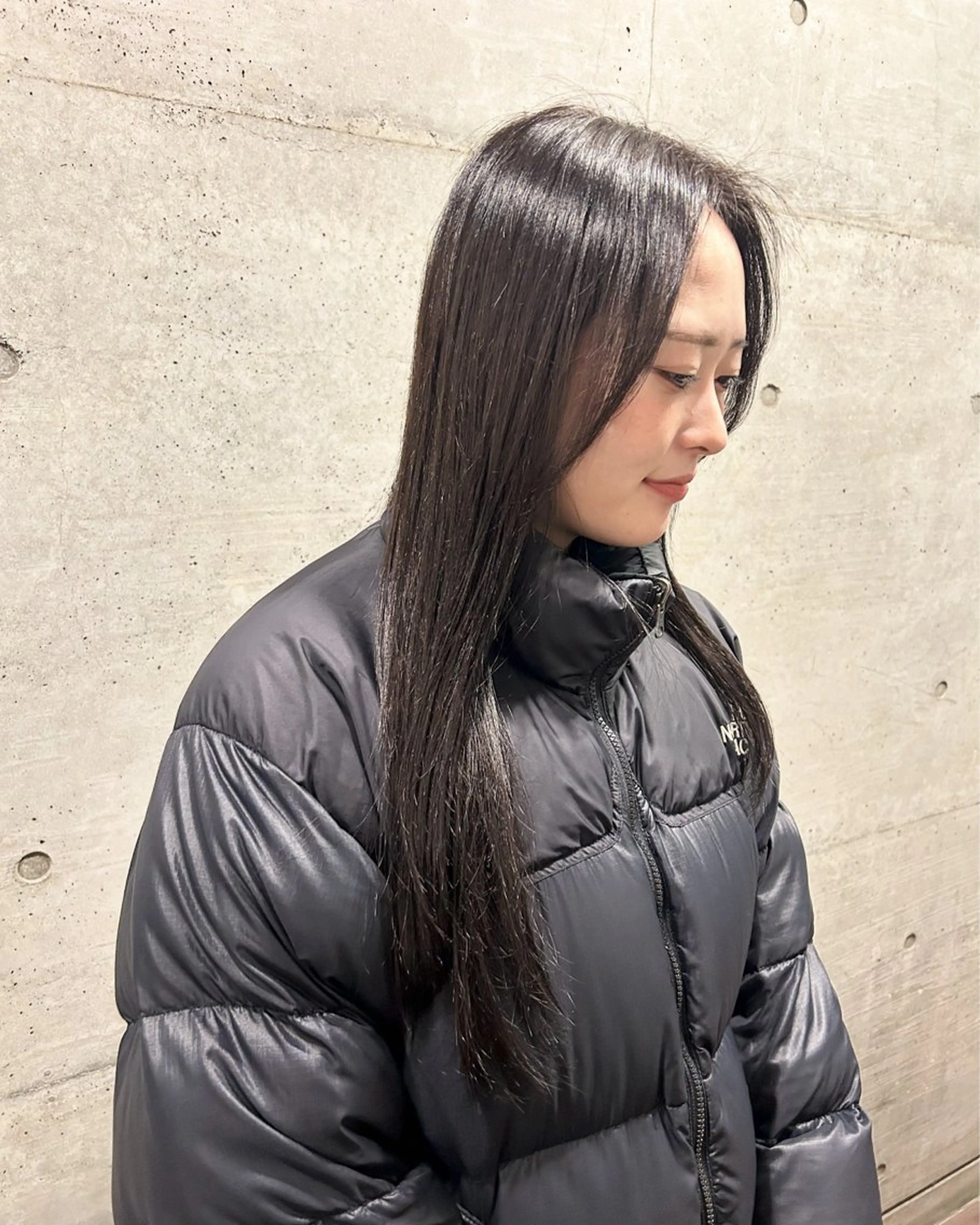 ロング カラー カット ヘアカラー トリートメント 後藤紗英/髪質改善 /オリーブベージュのヘアスタイル