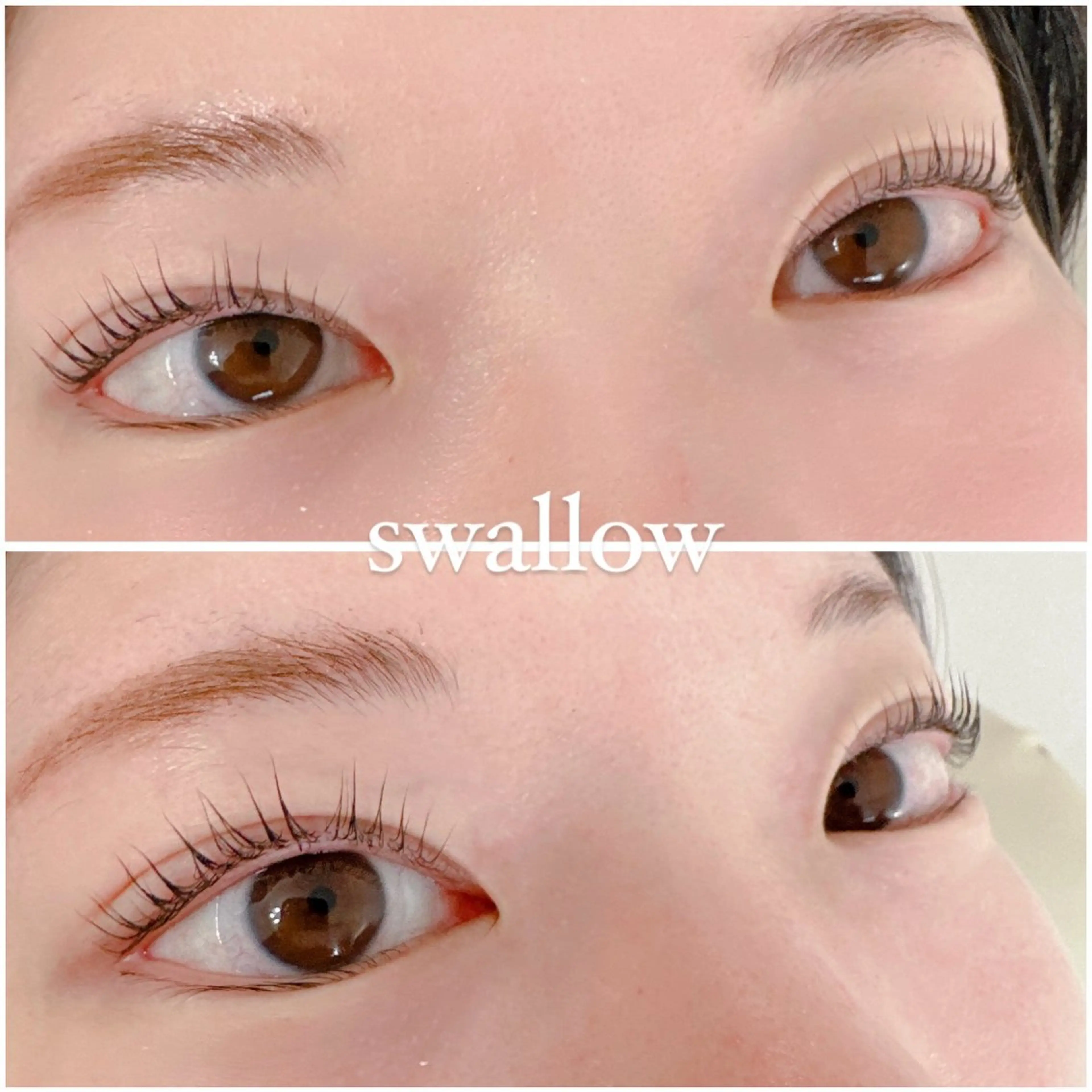 マツエク・マツパ swallow 奈良西大寺店のマツエク・マツパデザイン