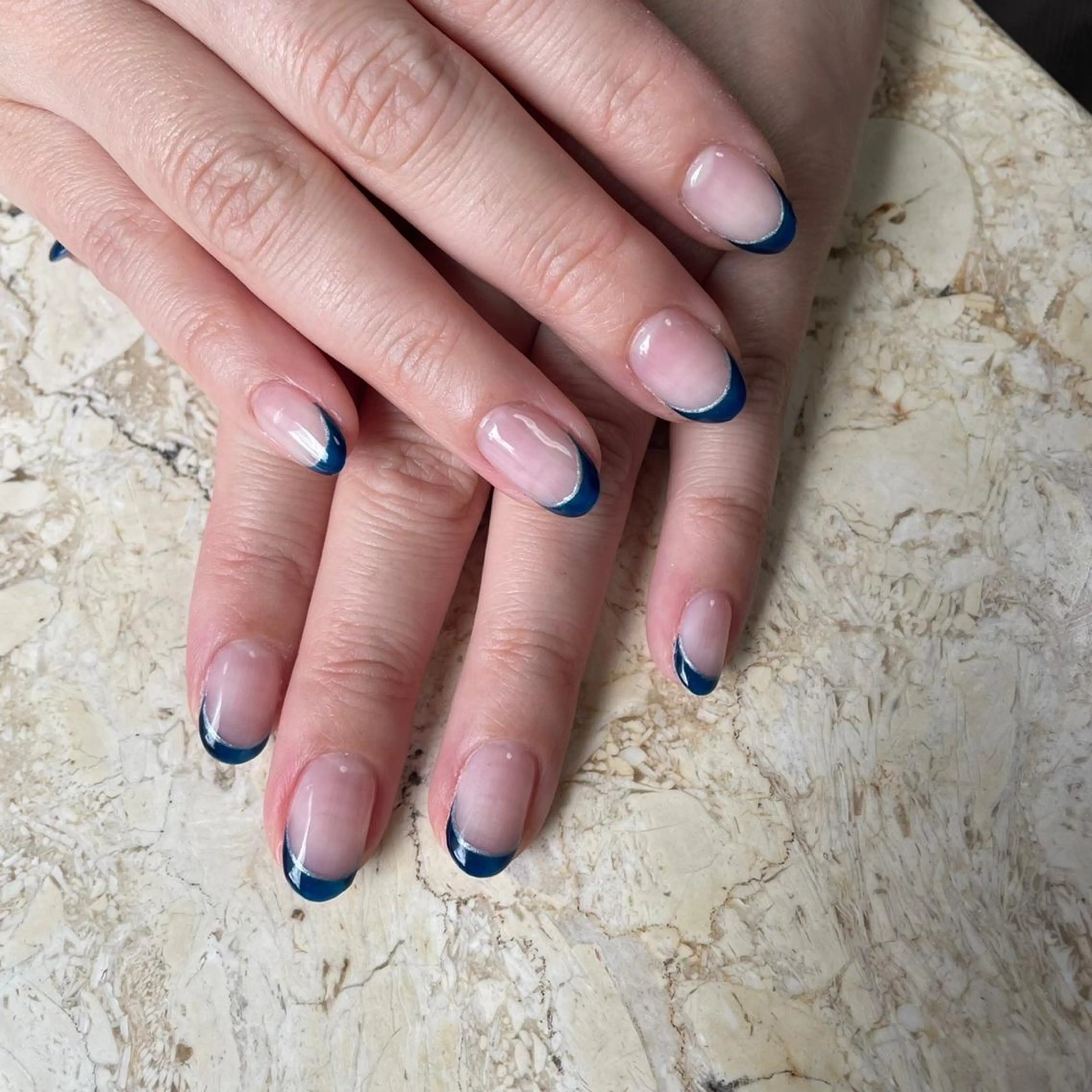 ネイル アートネイル フレンチネイル ジェルネイル 韓国ネイル 持ち込み ハンドネイル nail salon mieux(ミュー)のネイルデザイン