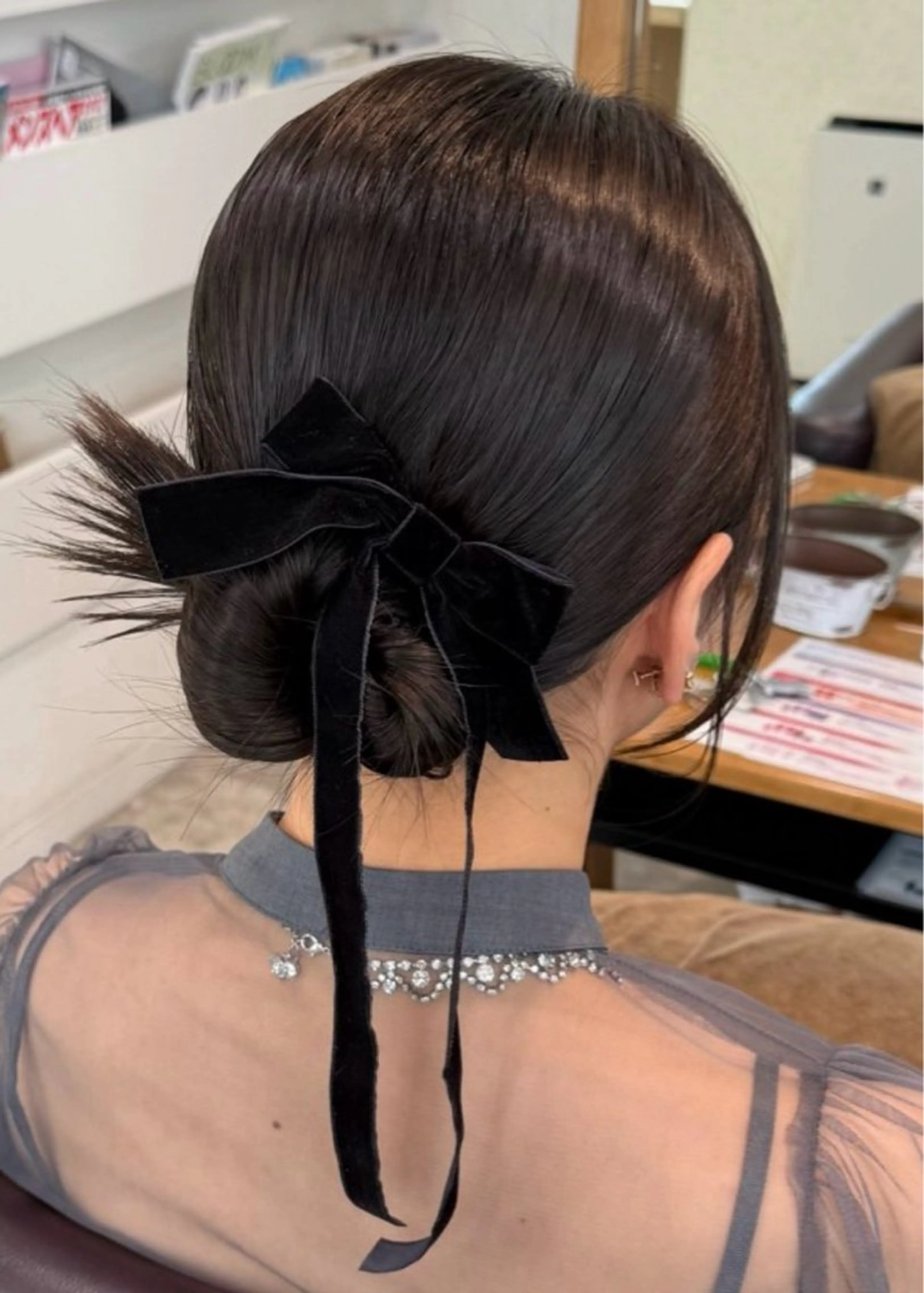 ヘアアレンジ ヘアセット ハイトーン/ダブル カラー/あやかのヘアスタイル