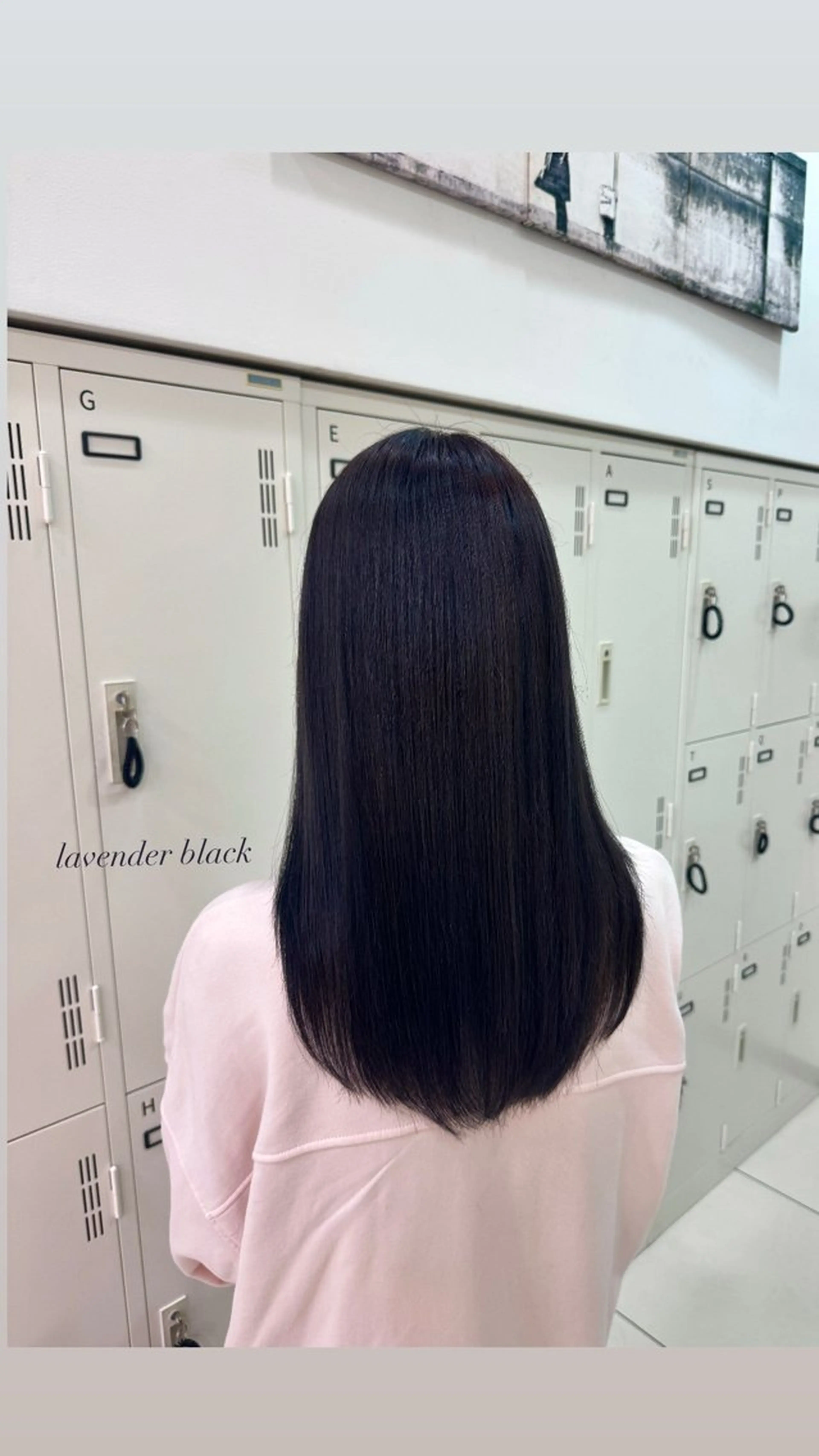 ロング カラー tomona 𝜗𝜚のヘアスタイル