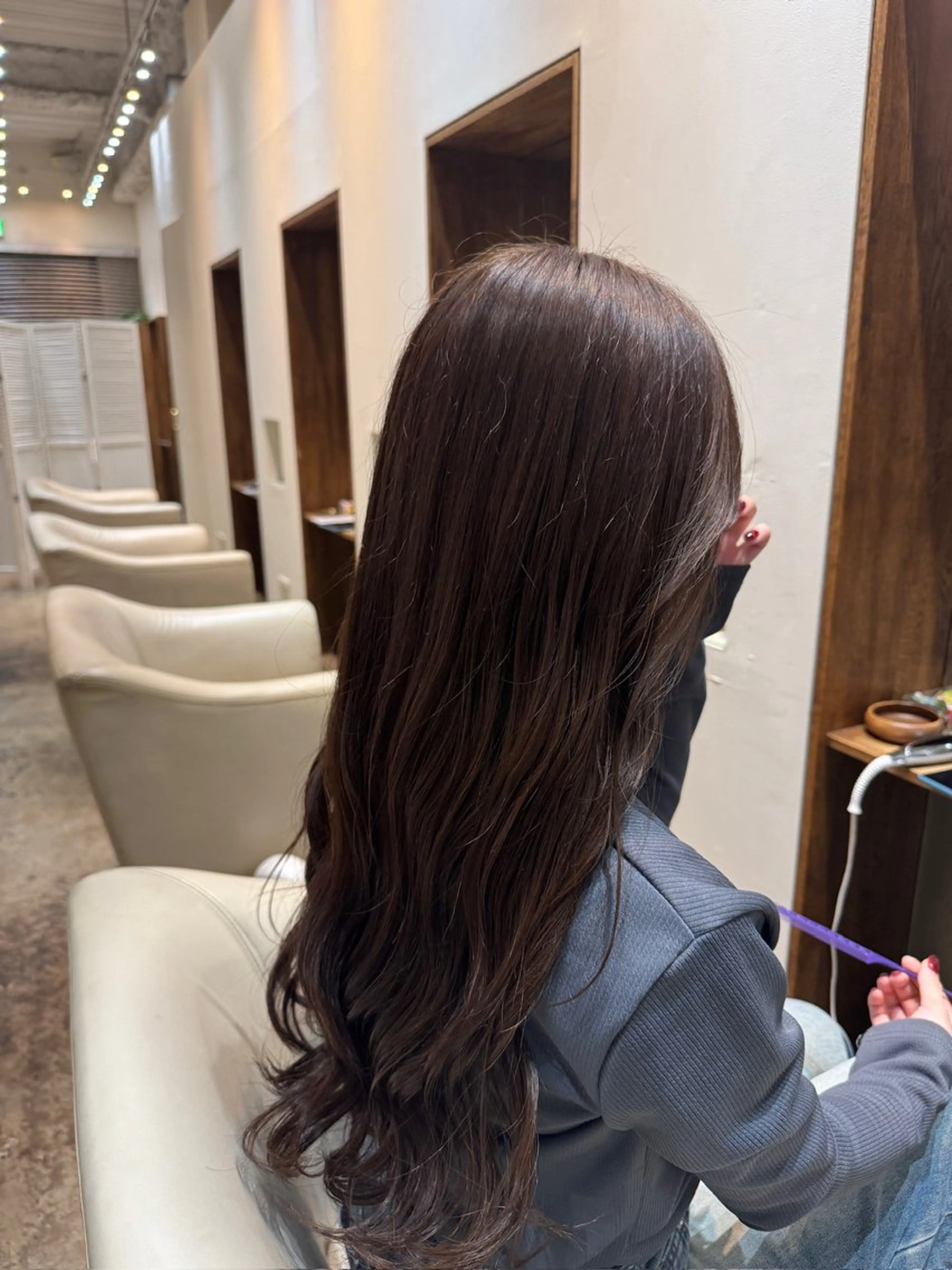 ロング カラー ブリーチ無しダブル カラー特化/🫧中村のヘアスタイル