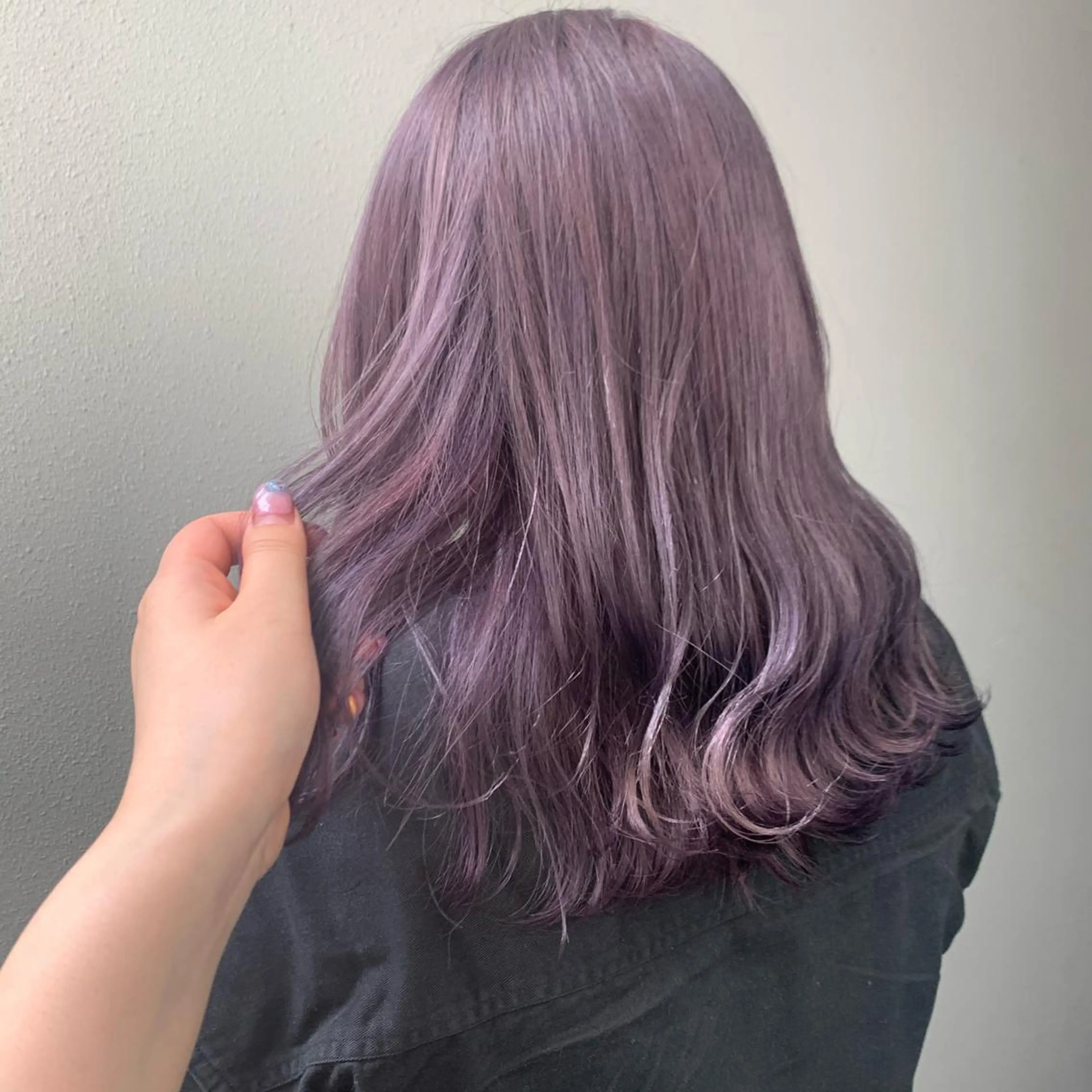 セミロング カラー Beleza 渋谷所属・Kazusa/渋谷/ エクステ/ハイトーンのヘアスタイル