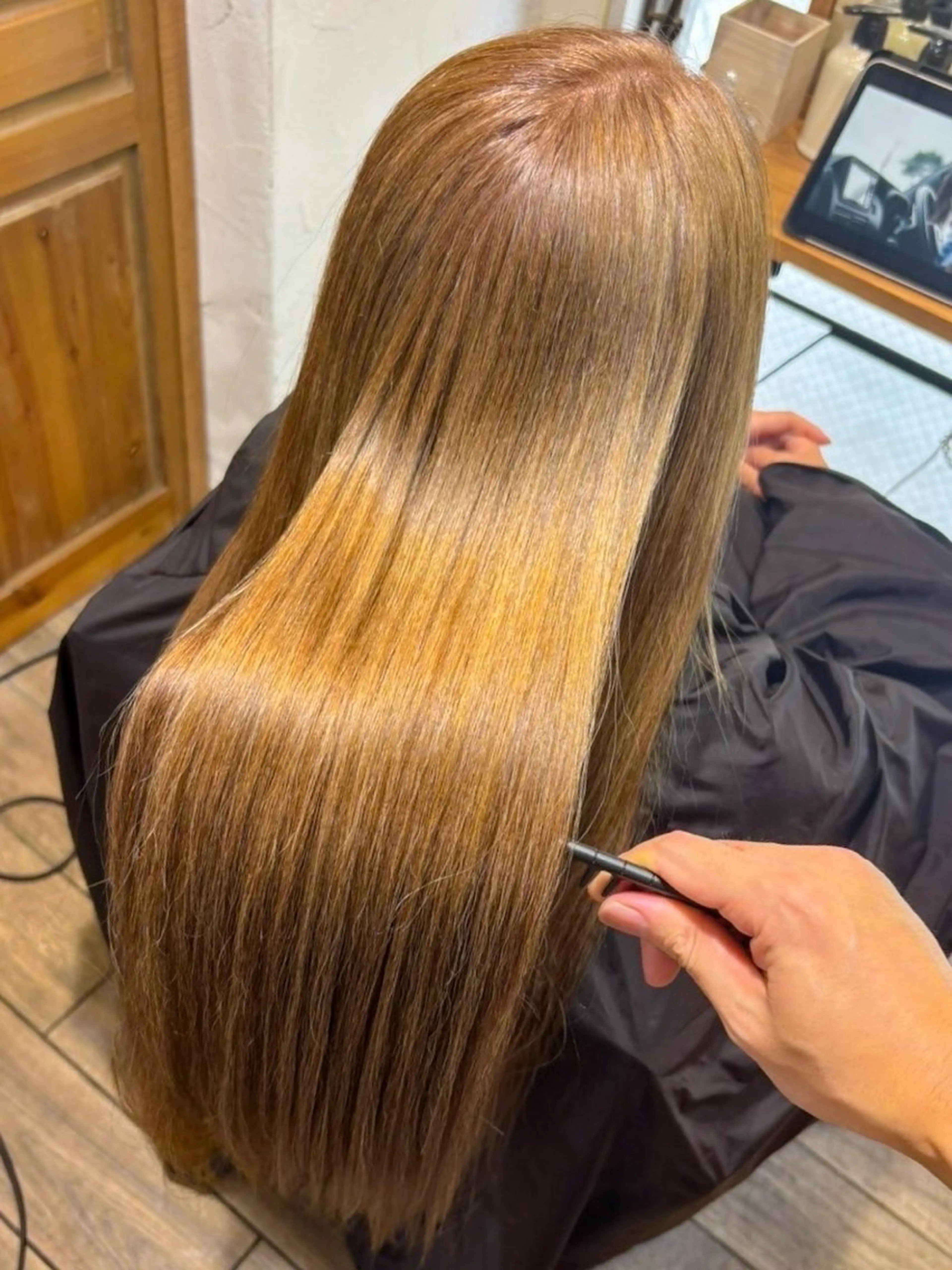 ロング 竹下 勇人のヘアスタイル