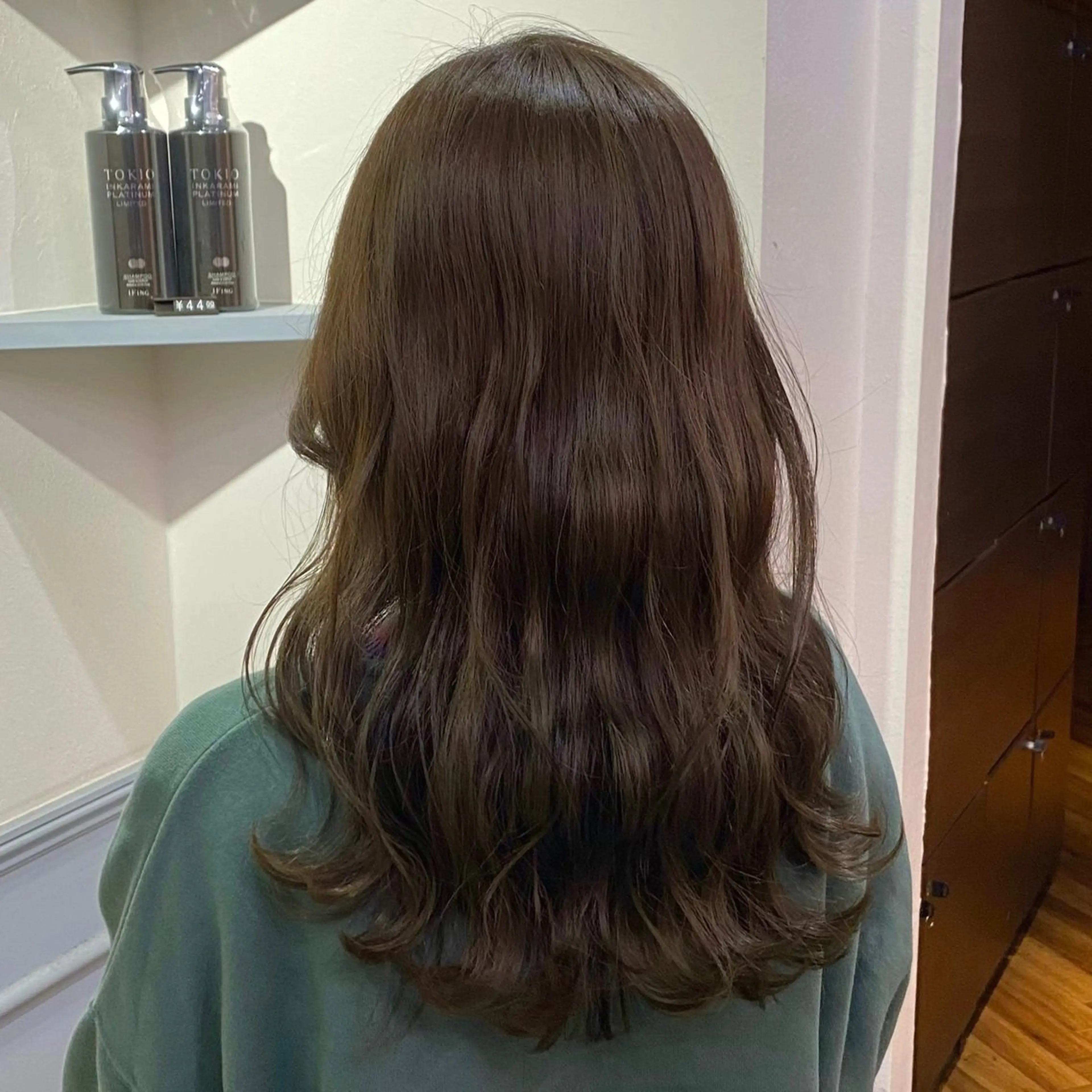 セミロング カラー eclart ayaのヘアスタイル