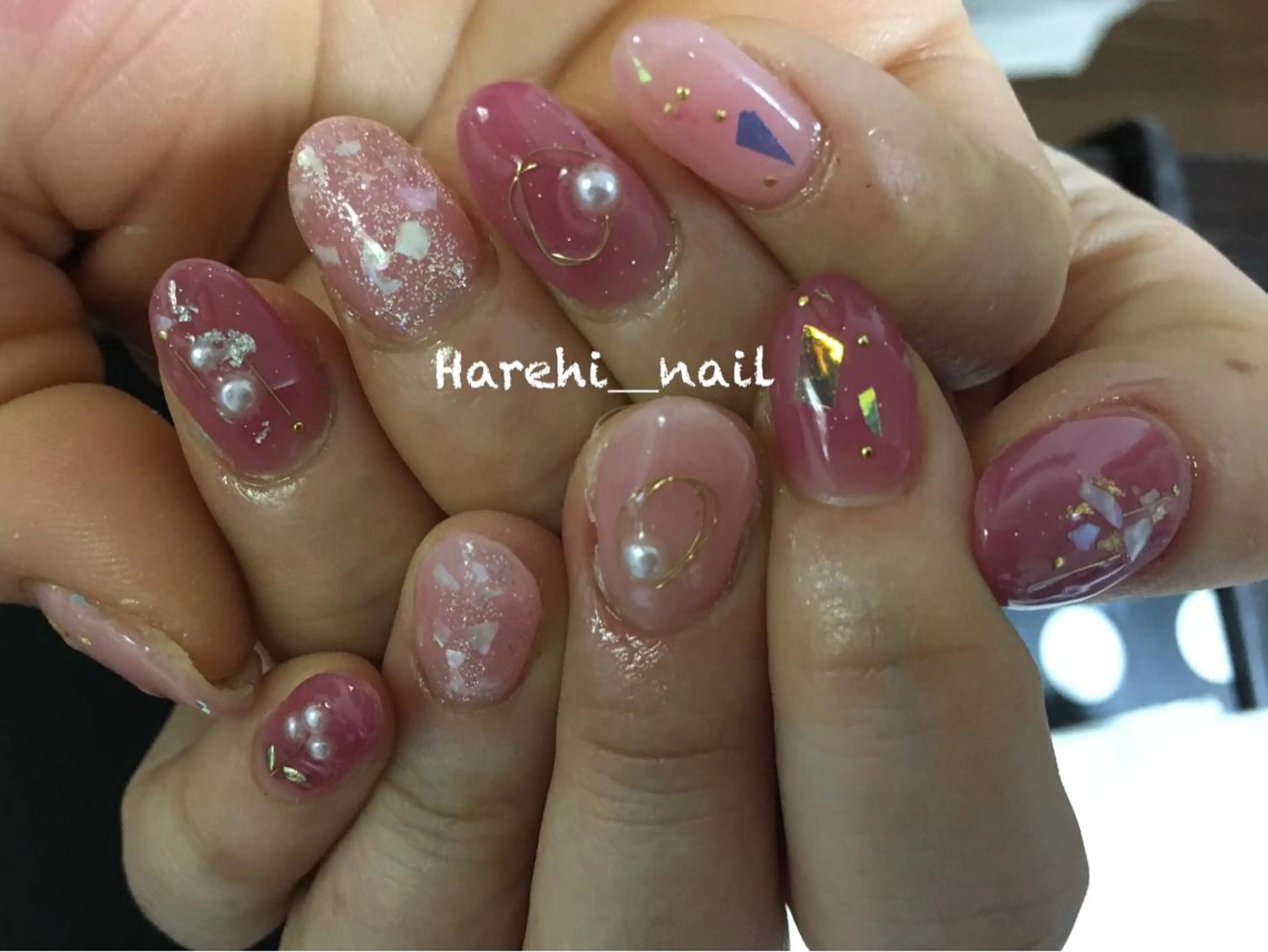 ネイル ハンドネイル Harehi_ nailのネイルデザイン