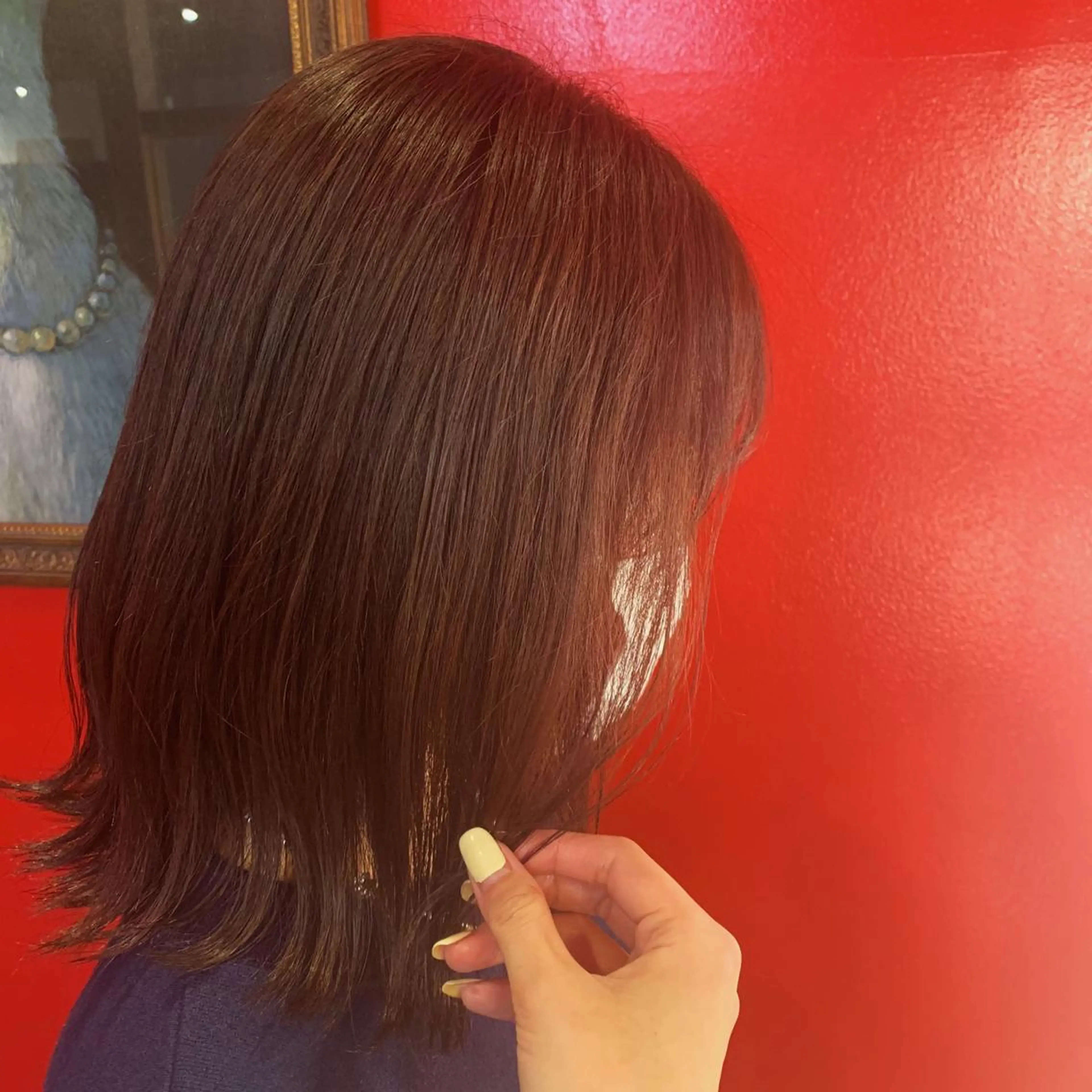 ミディアム カラー A. Moriのヘアスタイル