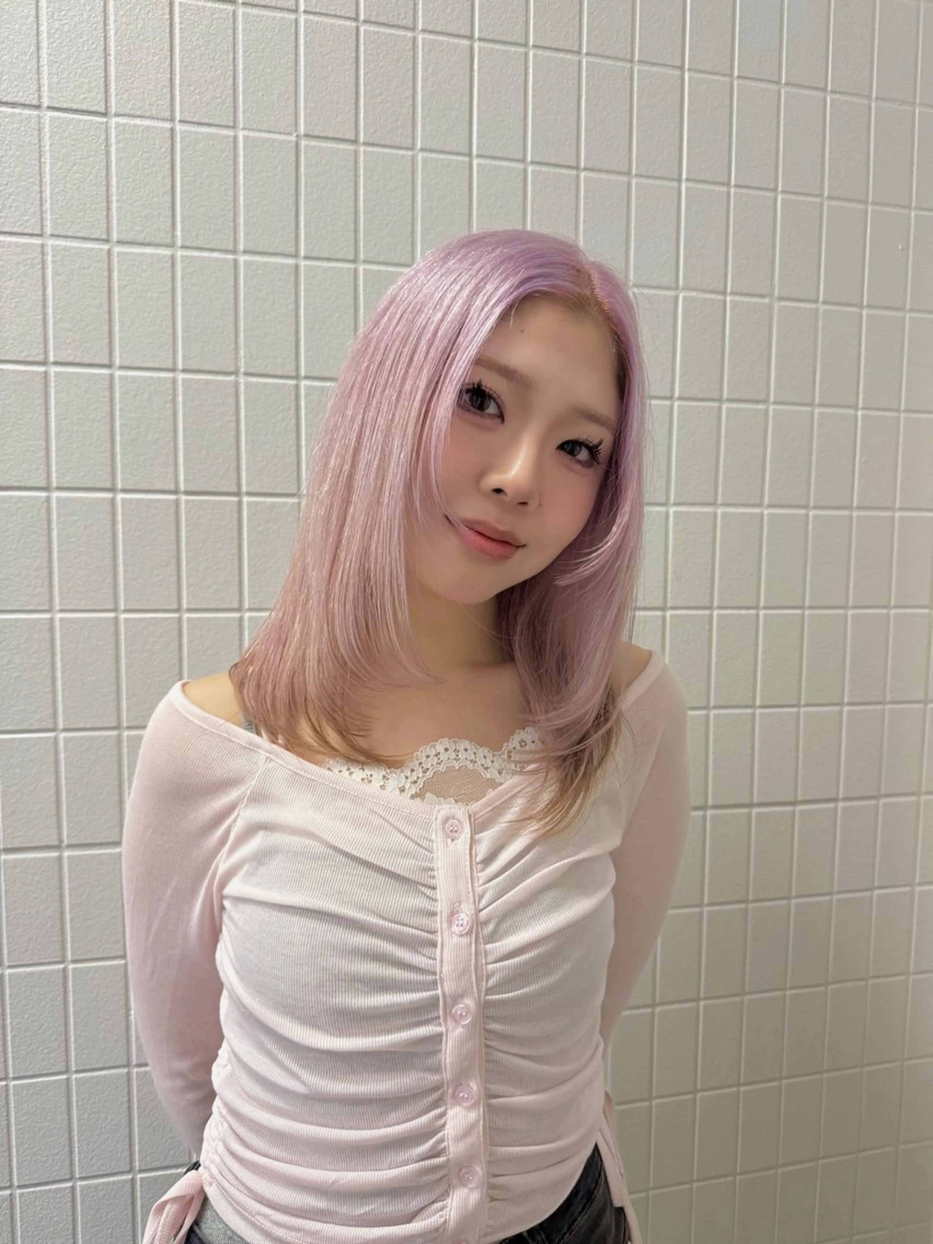 カラー ヘアカラー ブリーチ/ブロンド /sakura🌸のヘアスタイル