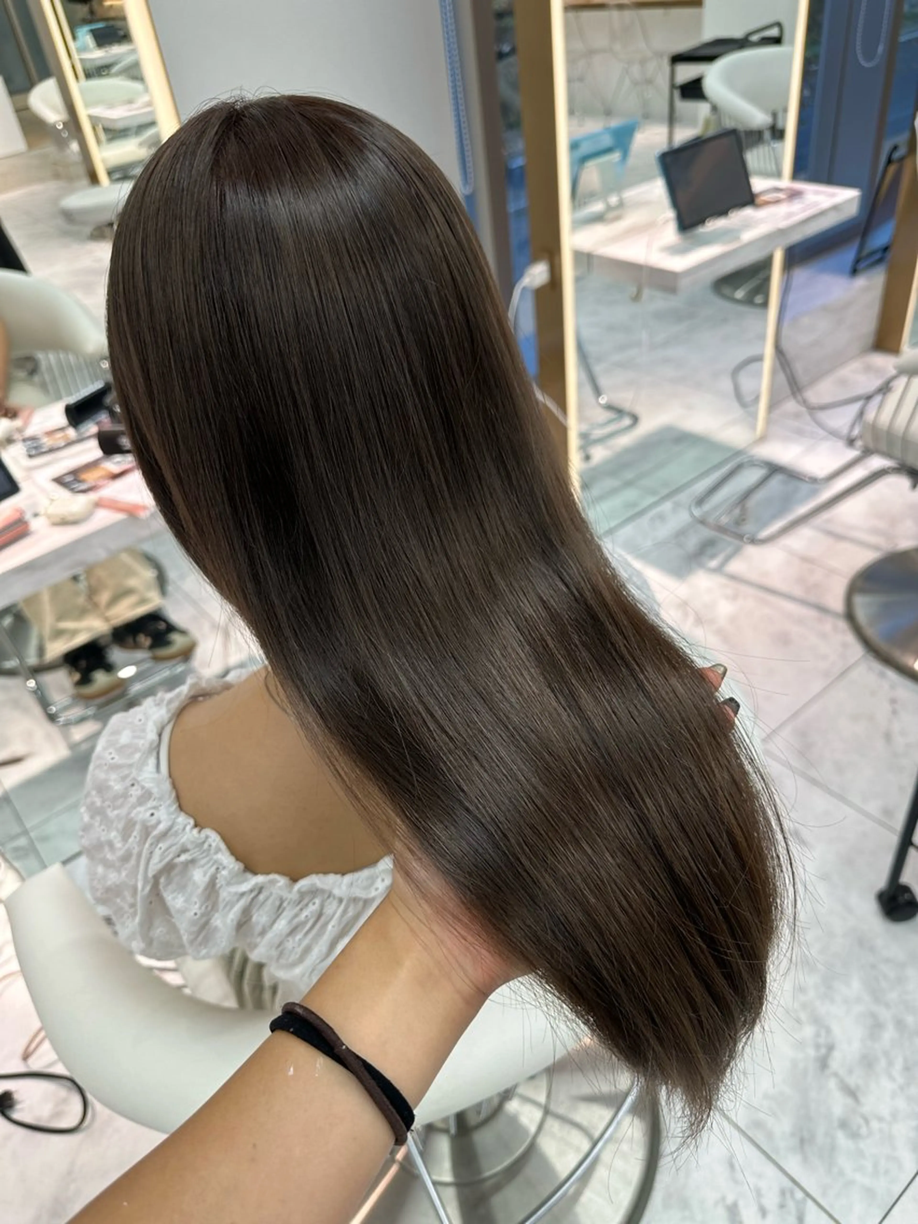 ロング カラー トリートメント 🍒楓🍒北九州1 艶カラー作る人🎨のヘアスタイル