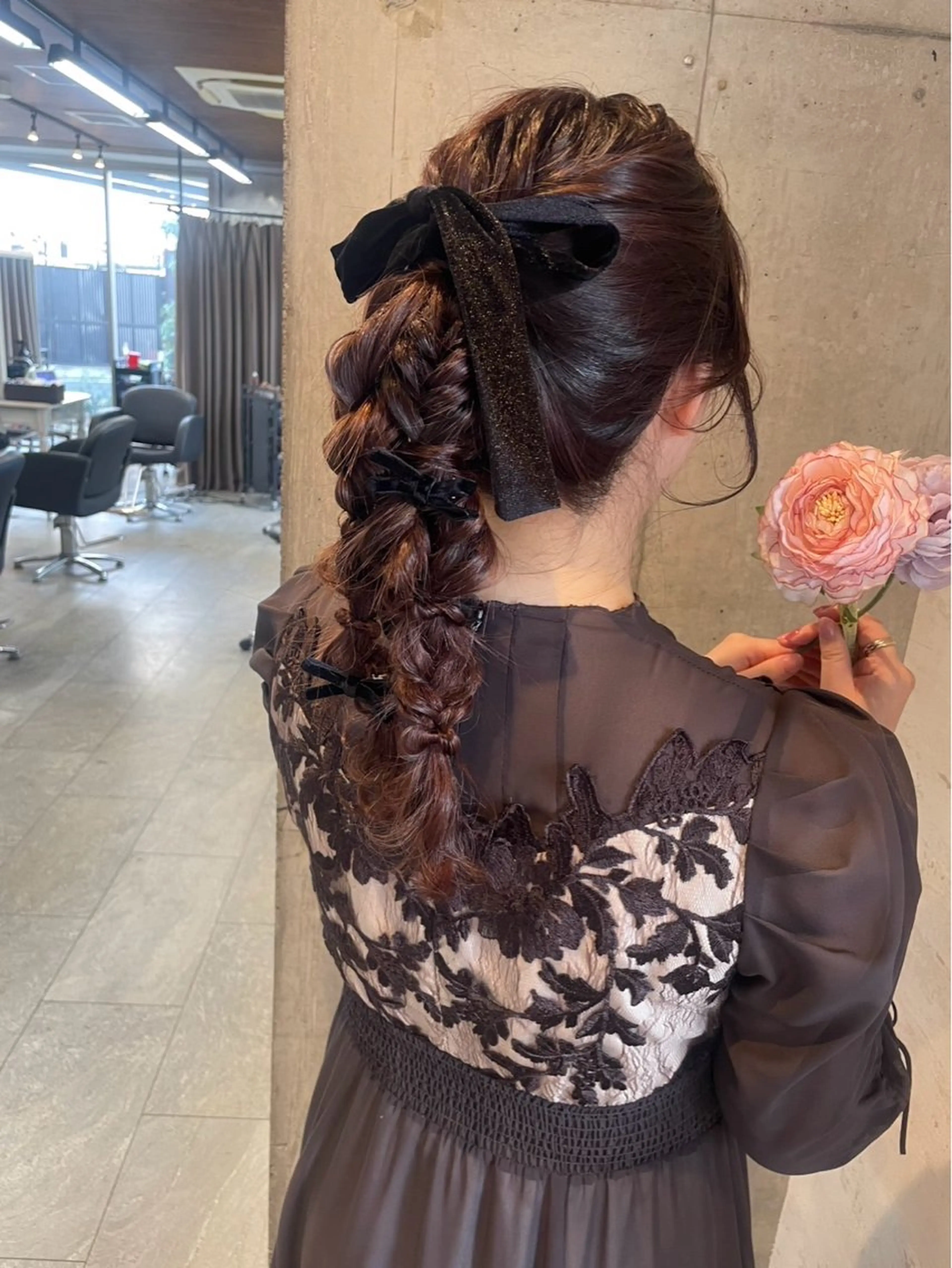 ロング ヘアアレンジ ヘアセット Reve  resort所属・美髪× ヘアセット✨Araiのヘアスタイル